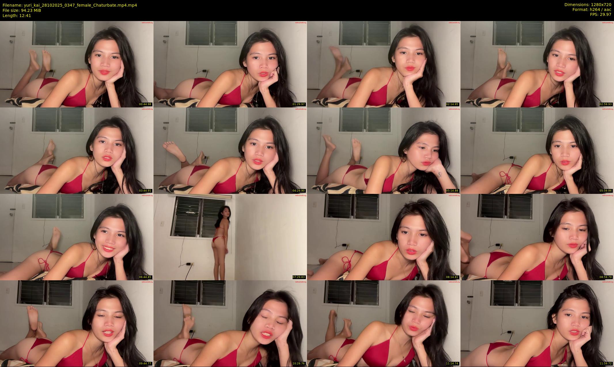 yuri_kai — 13 minute Chaturbate female cam show recording, 720p, Oct 28, 2025