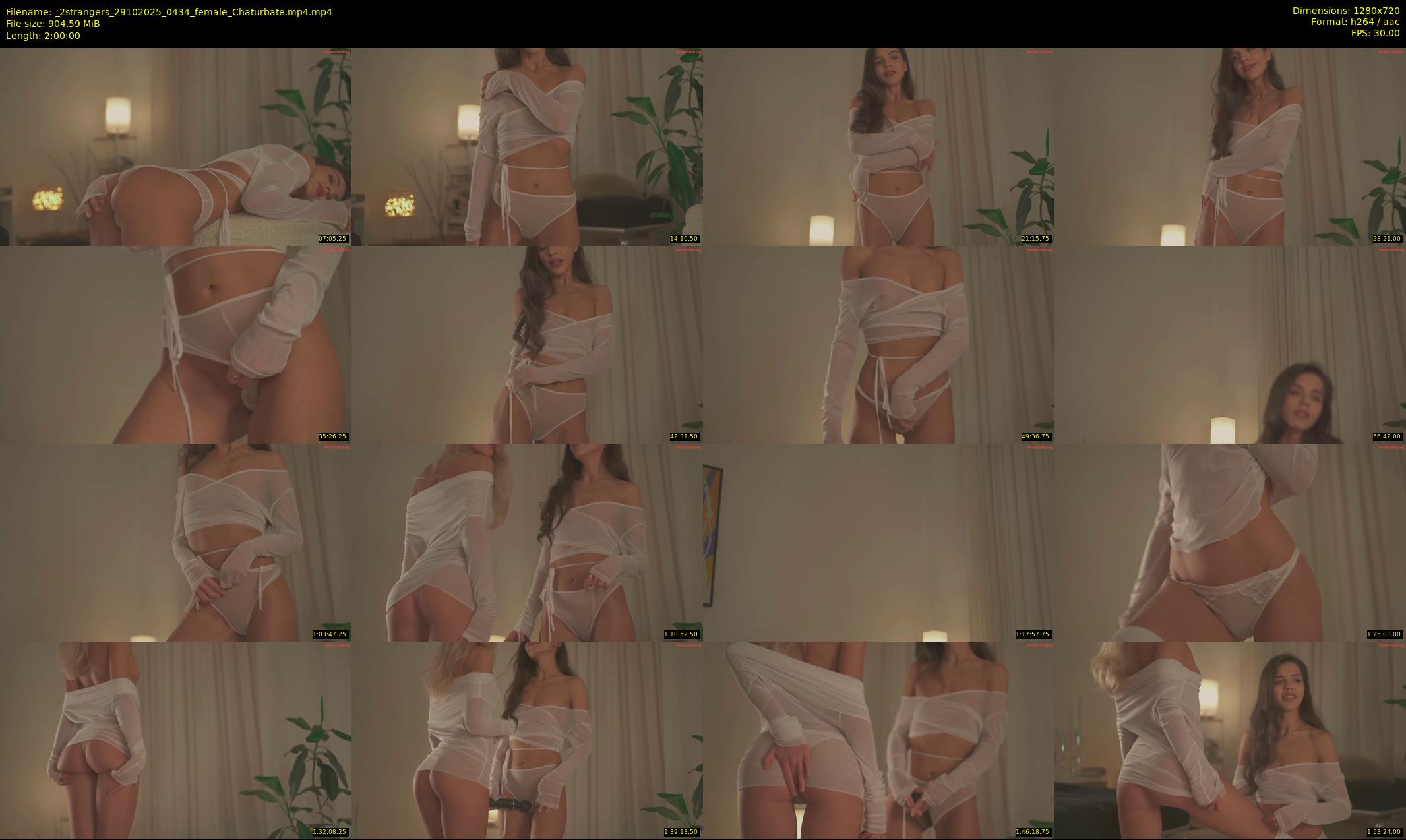 _2strangers — 120 minute Chaturbate couple cam show recording, 720p, Oct 29, 2025