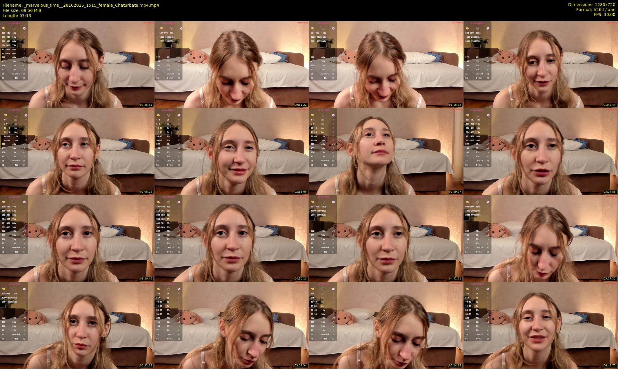 _marvelous_time_ — 8 minute Chaturbate female cam show recording, 720p, Oct 28, 2025