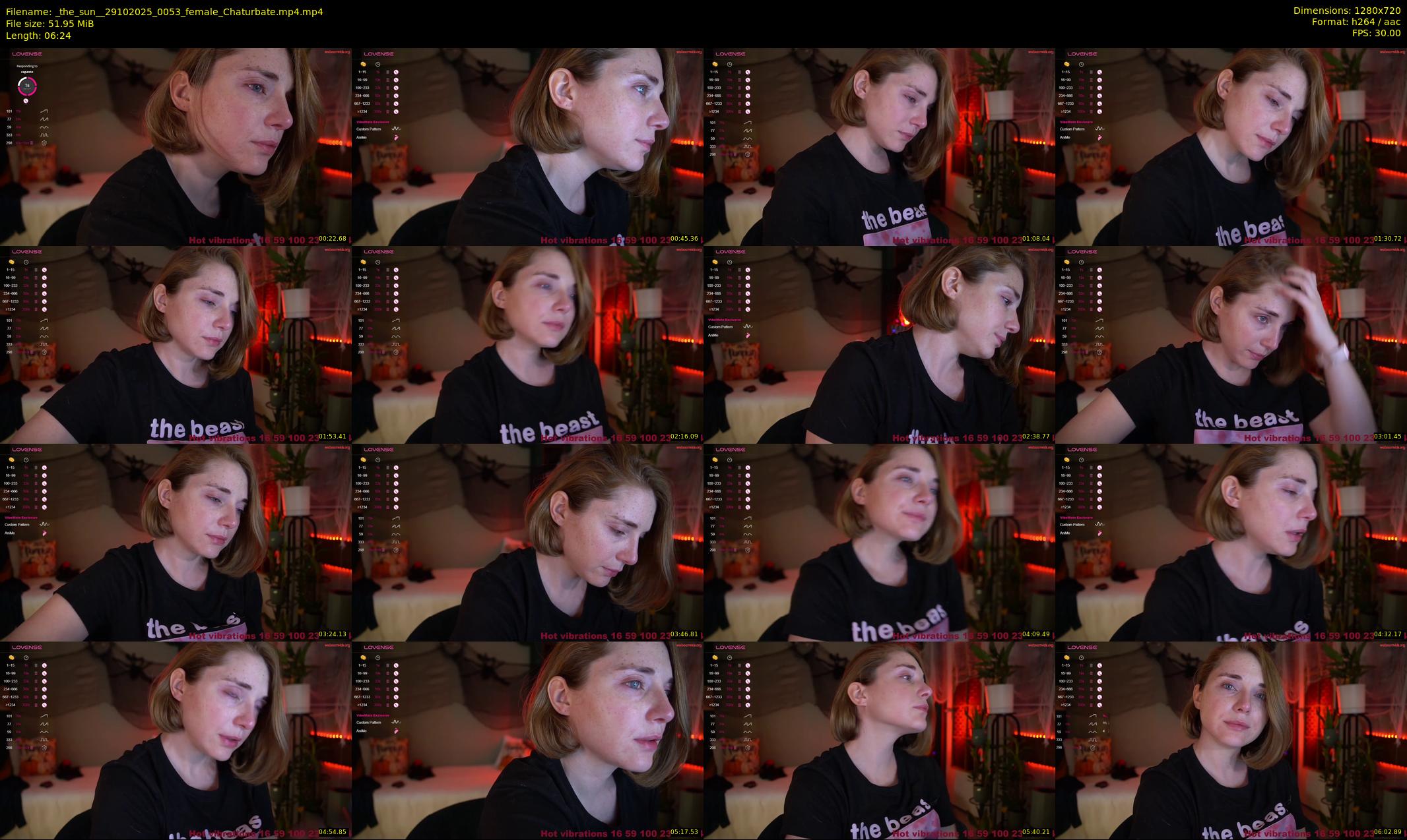 _the_sun_ — 7 minute Chaturbate female cam show recording, 720p, Oct 29, 2025