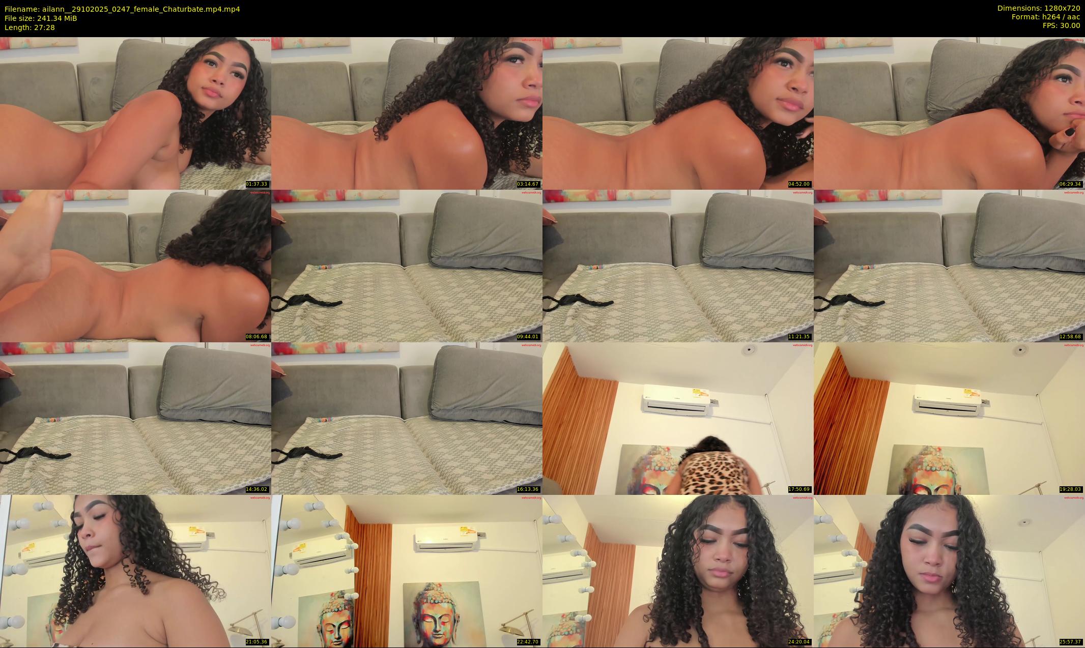 ailann_ — 28 minute Chaturbate female cam show recording, 720p, Oct 29, 2025