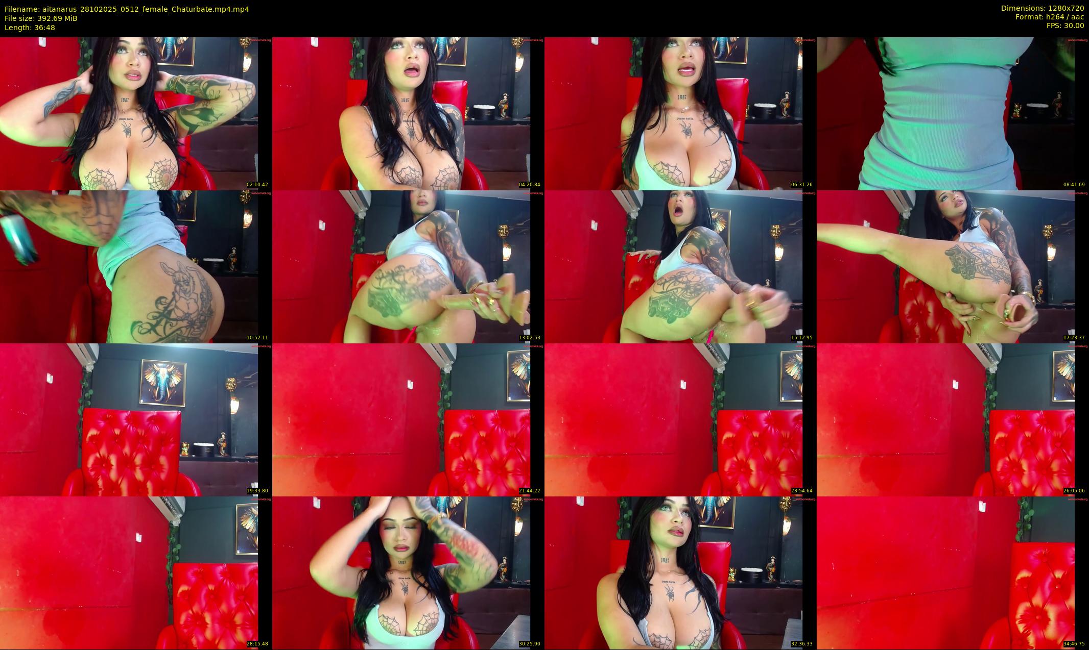 aitanarus — 37 minute Chaturbate female cam show recording, 720p, Oct 28, 2025
