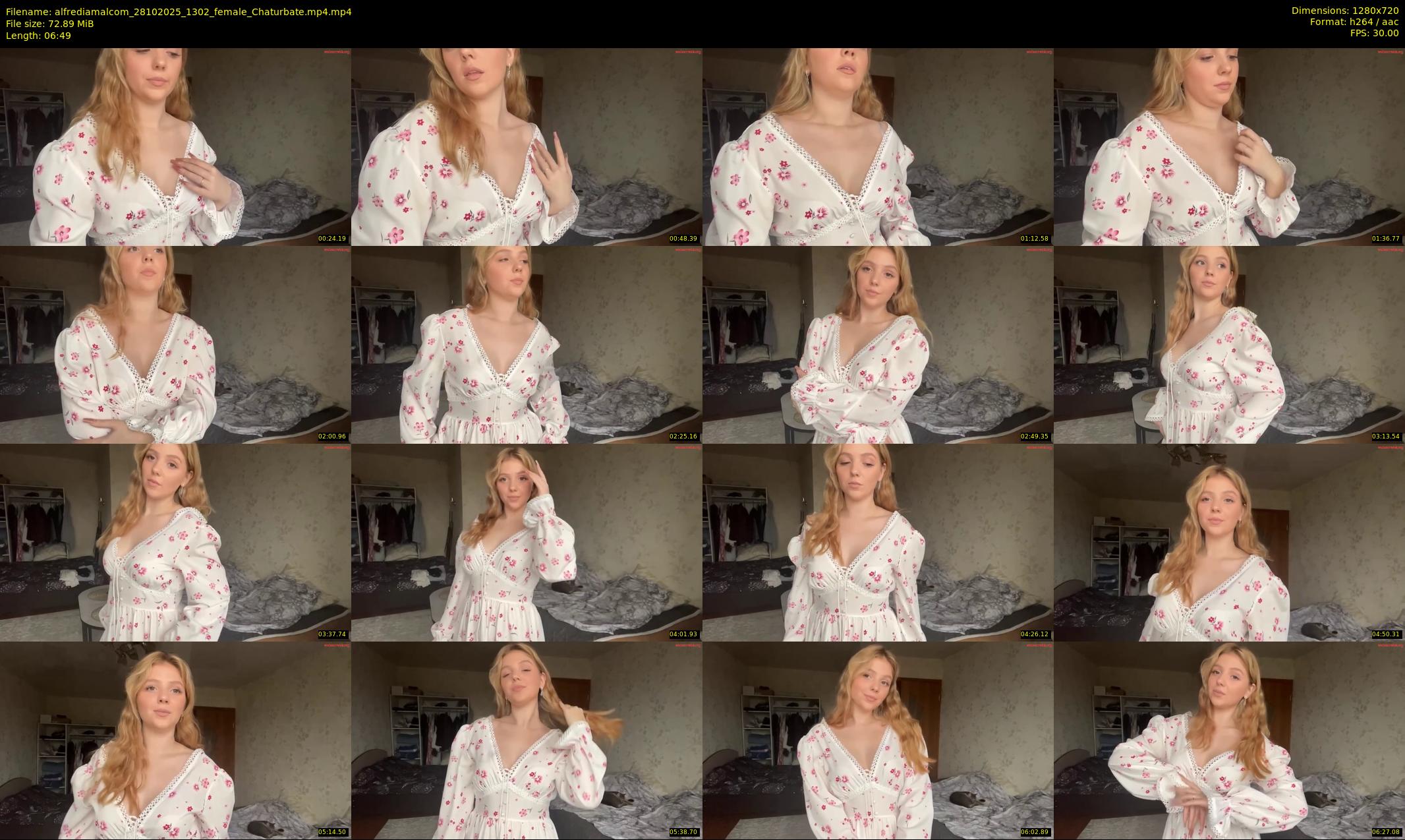 alfrediamalcom — 7 minute Chaturbate female cam show recording, 720p, Oct 28, 2025