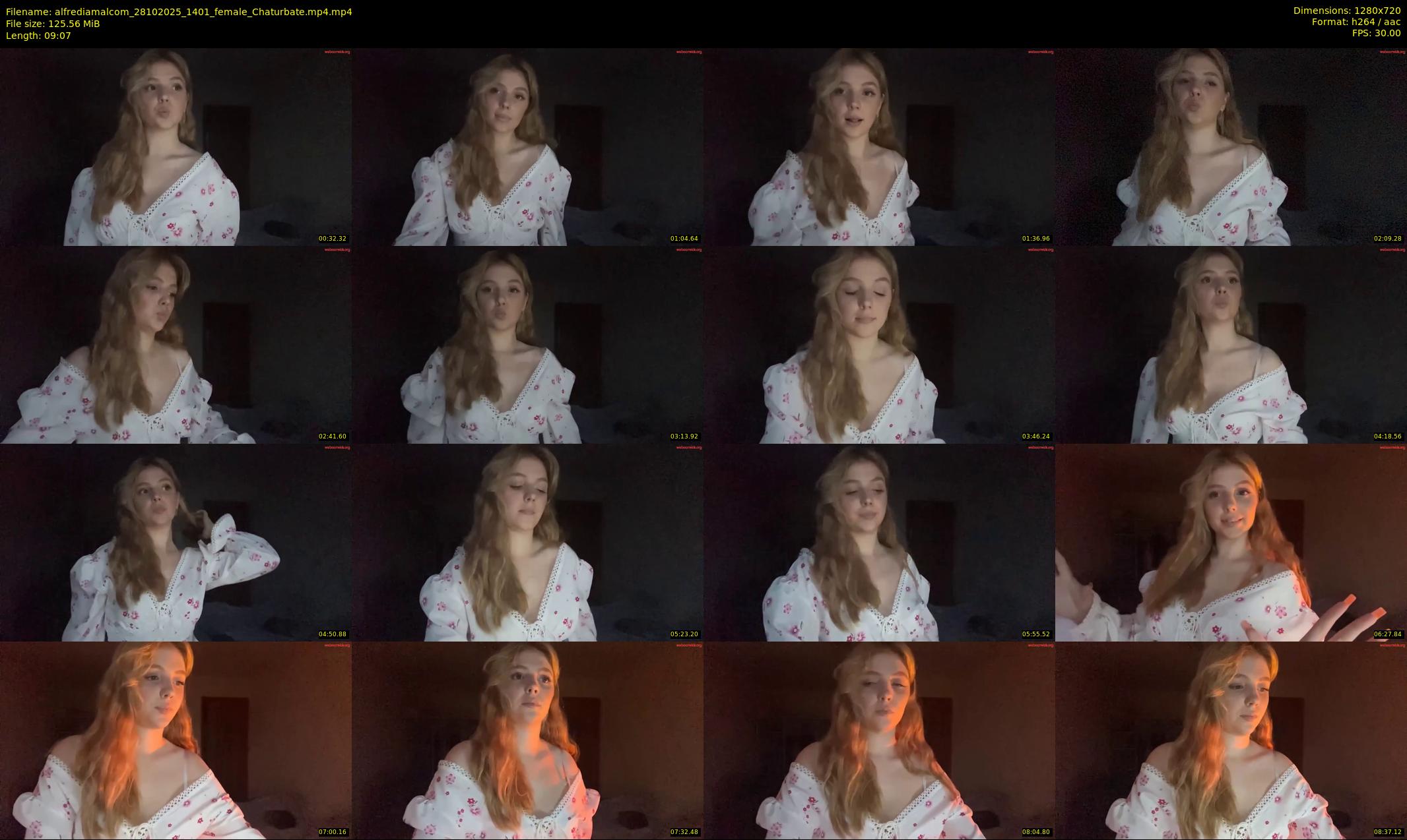 alfrediamalcom — 10 minute Chaturbate female cam show recording, 720p, Oct 28, 2025