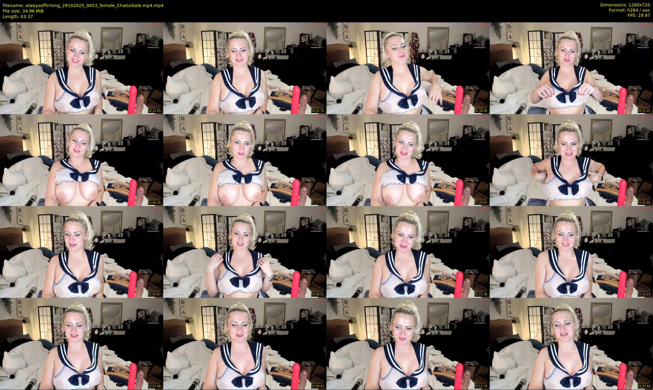 alwaysaffirming — 4 minute Chaturbate couple cam show recording, 720p, Oct 29, 2025