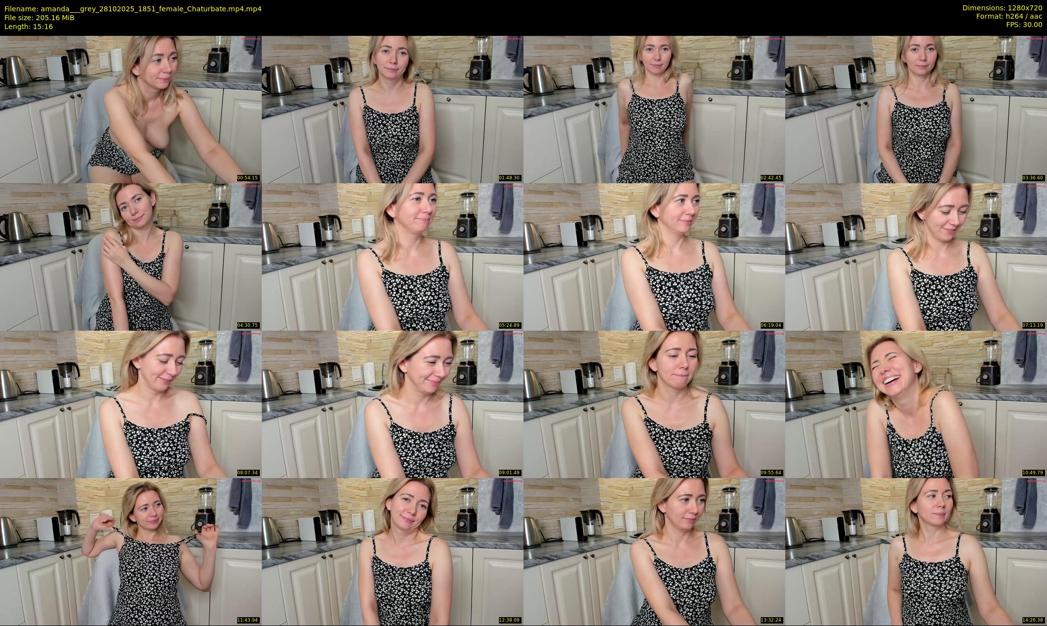 amanda___grey — 16 minute Chaturbate female cam show recording, 720p, Oct 28, 2025