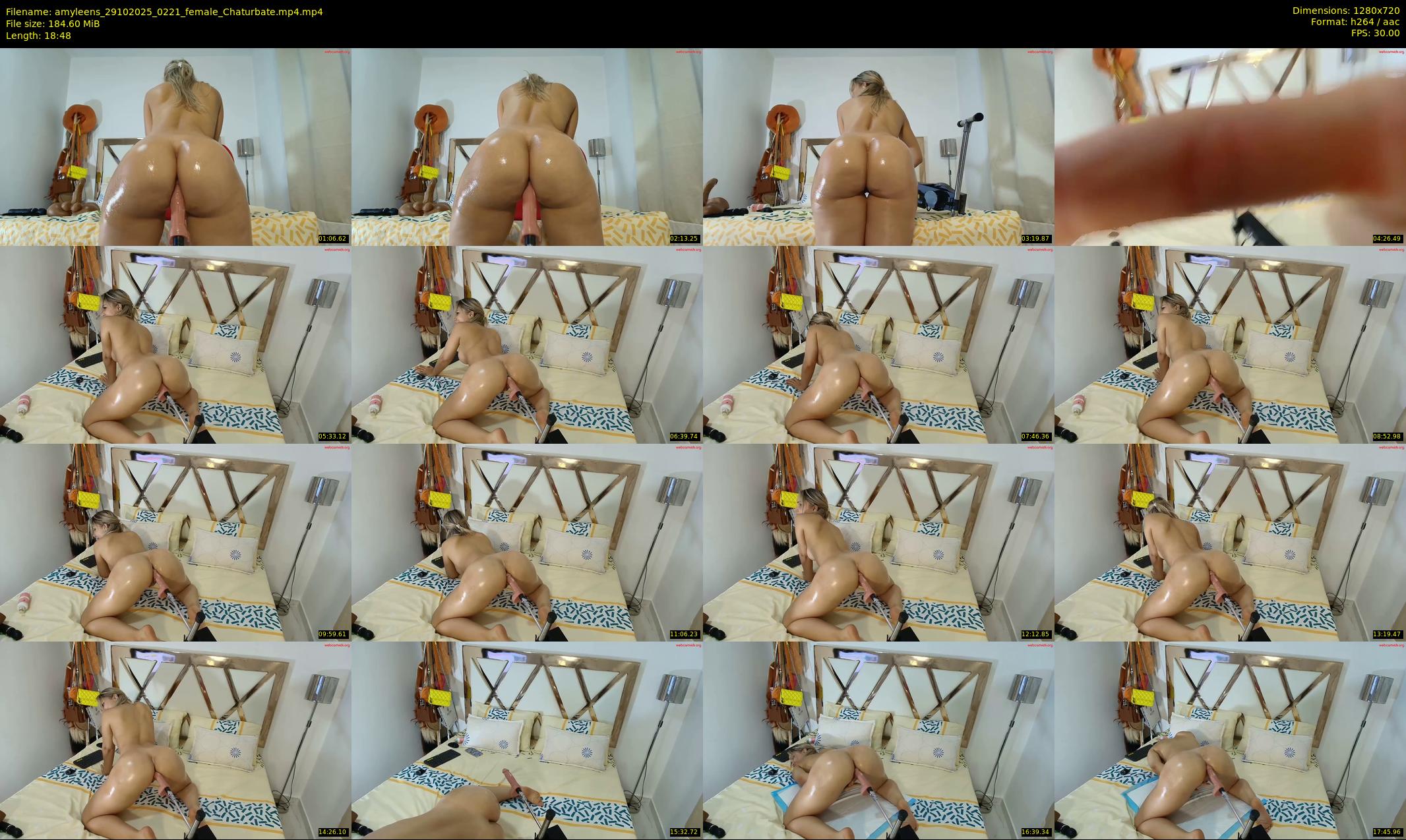 amyleens — 19 minute Chaturbate female cam show recording, 720p, Oct 29, 2025