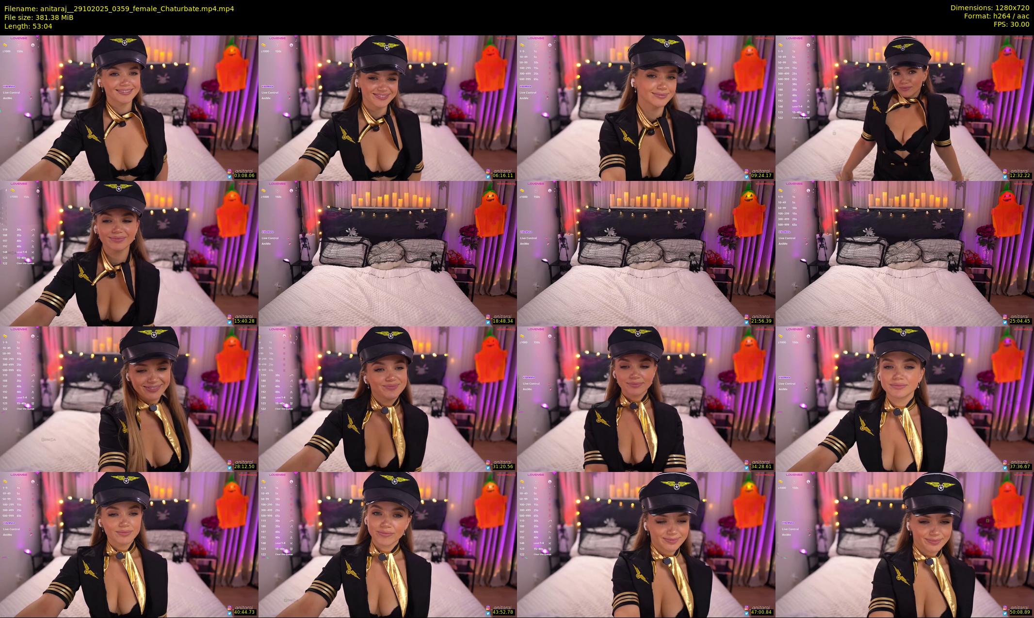 anitaraj_ — 54 minute Chaturbate female cam show recording, 720p, Oct 29, 2025