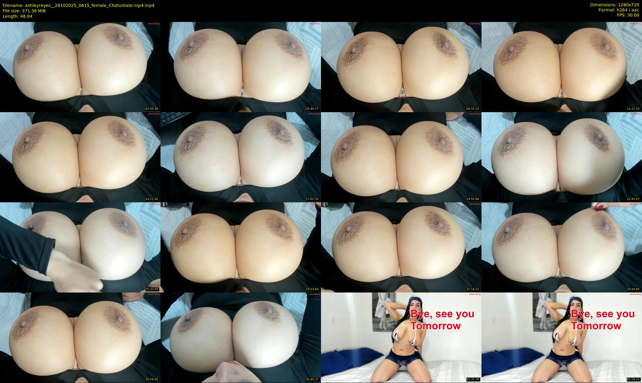 ashleyreyes_ — 49 minute Chaturbate female cam show recording, 720p, Oct 28, 2025