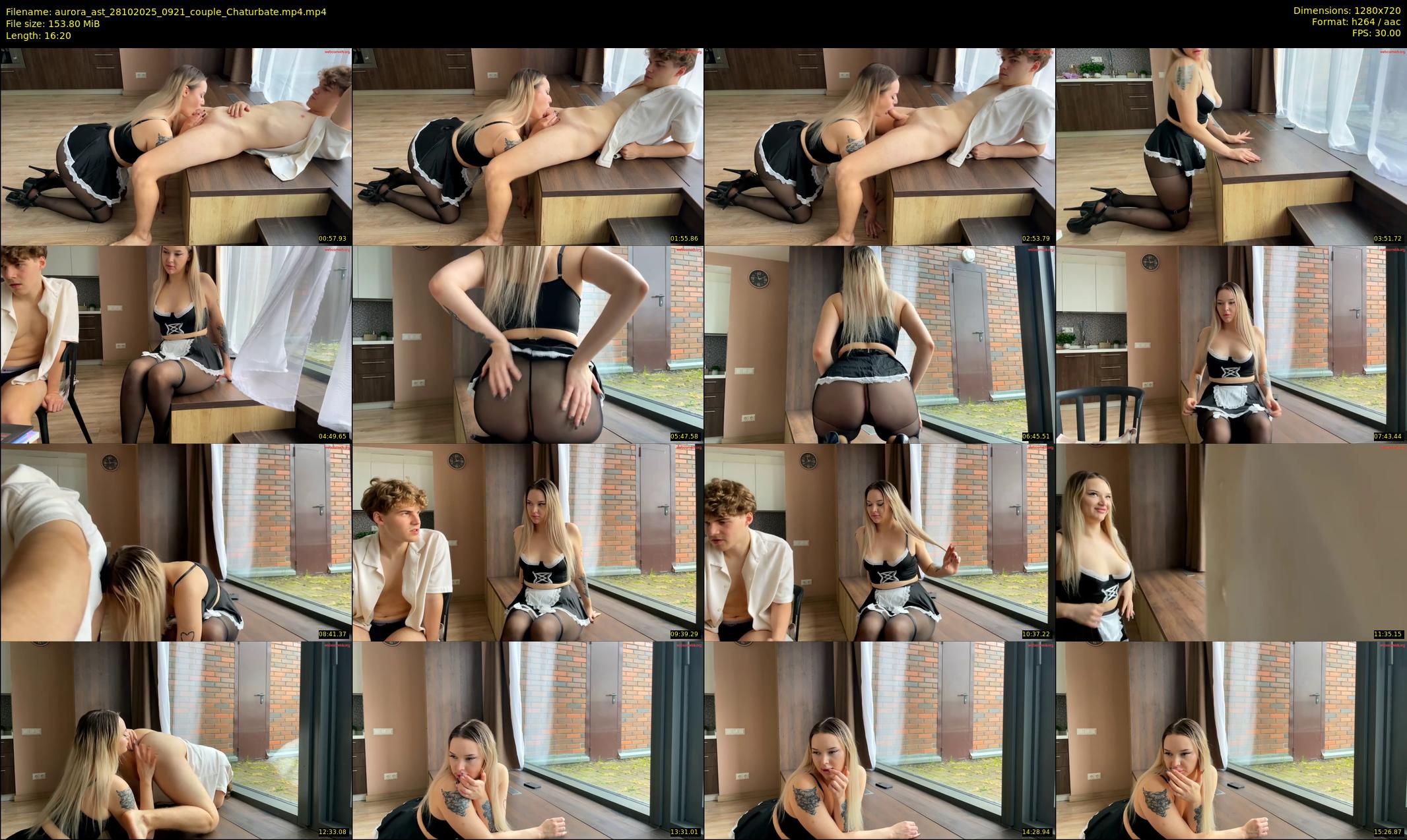 aurora_ast — 17 minute Chaturbate couple cam show recording, 720p, Oct 28, 2025