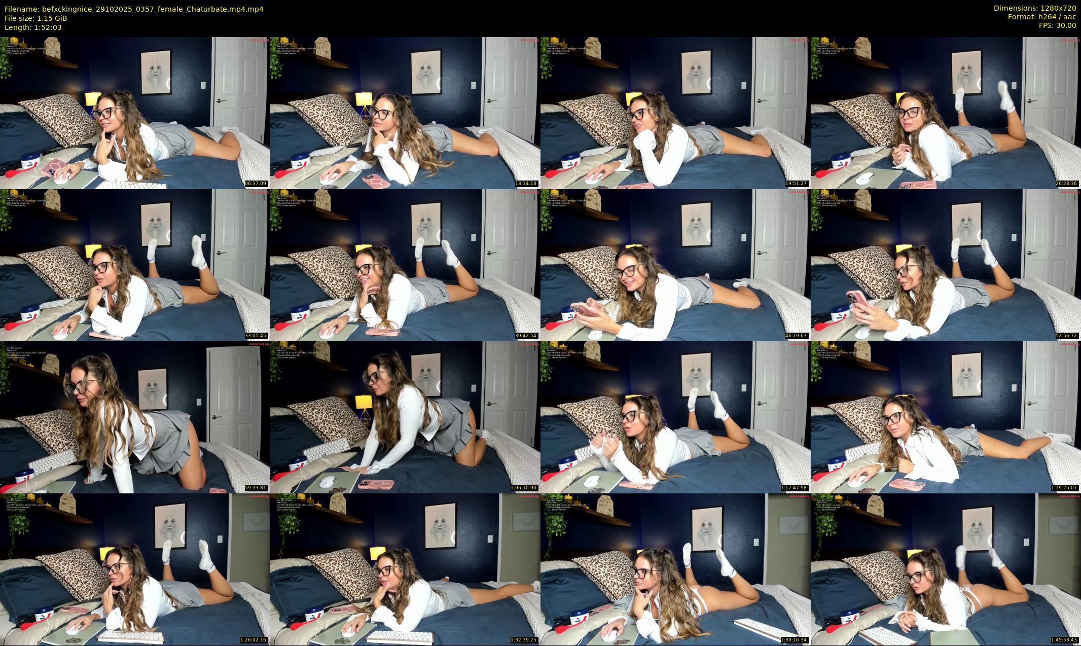 befxckingnice — 113 minute Chaturbate female cam show recording, 720p, Oct 29, 2025