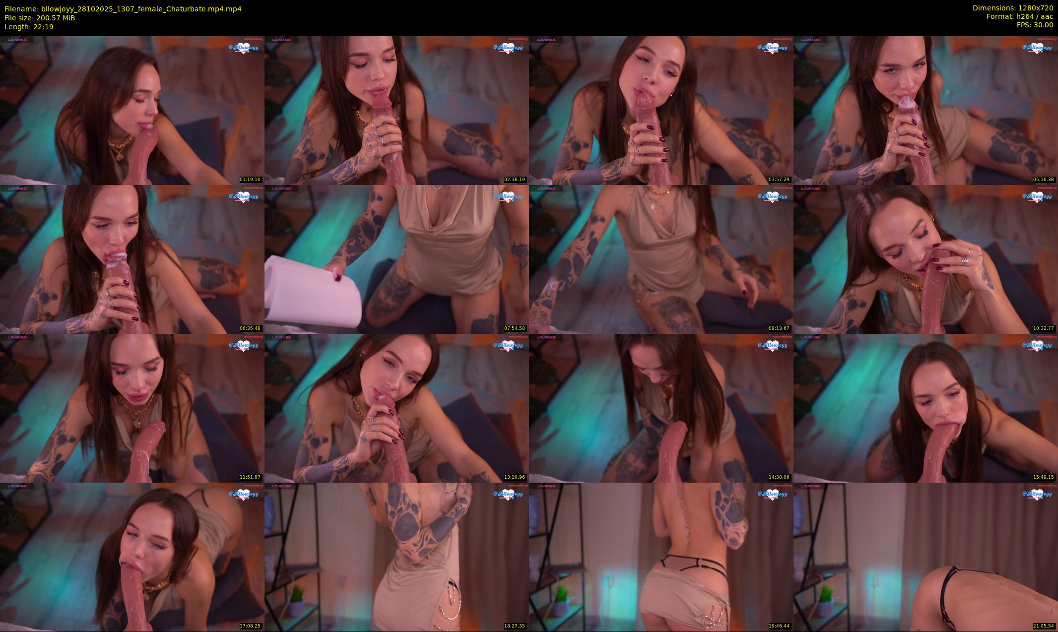 bllowjoyy — 23 minute Chaturbate female cam show recording, 720p, Oct 28, 2025