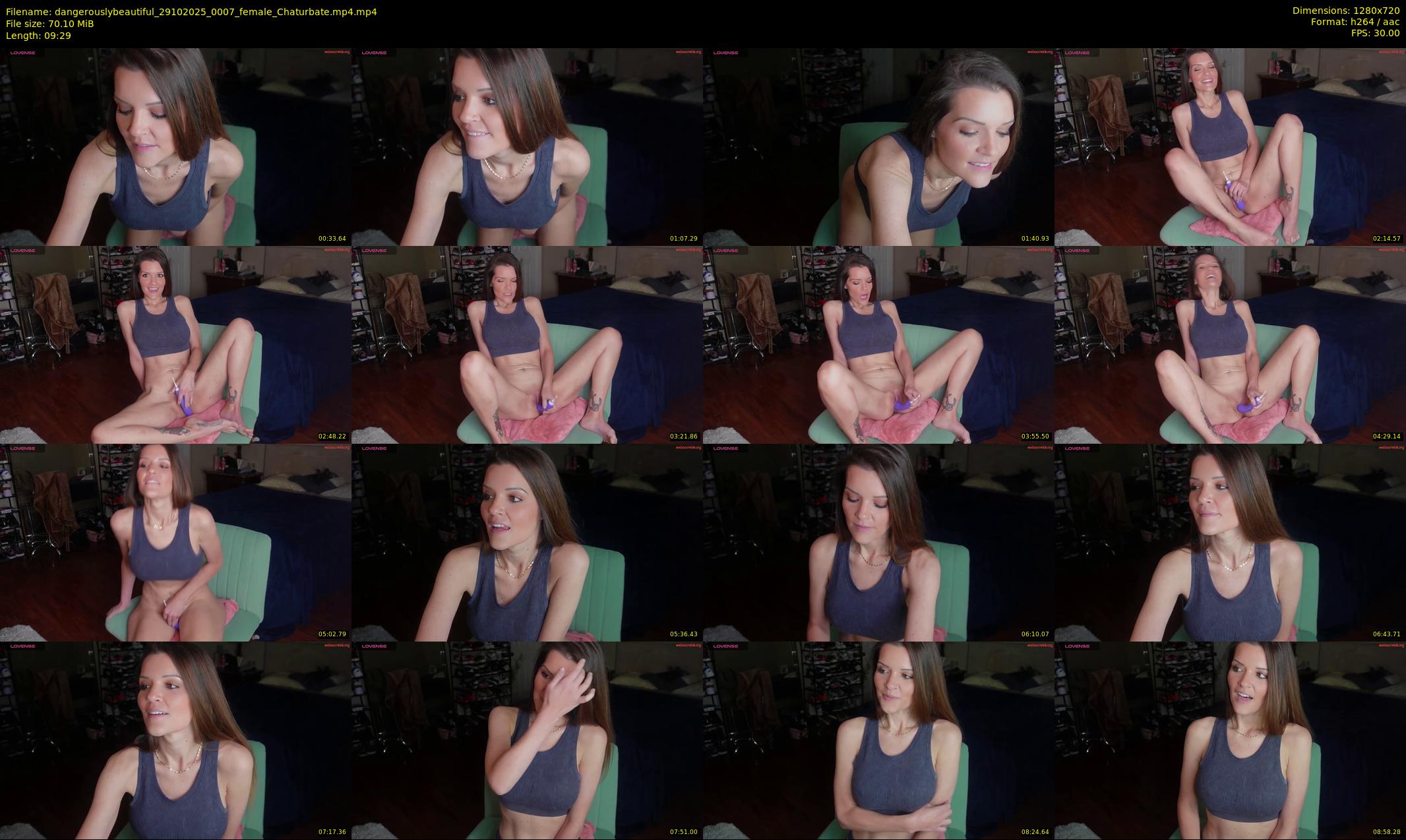 dangerouslybeautiful — 10 minute Chaturbate female cam show recording, 720p, Oct 29, 2025