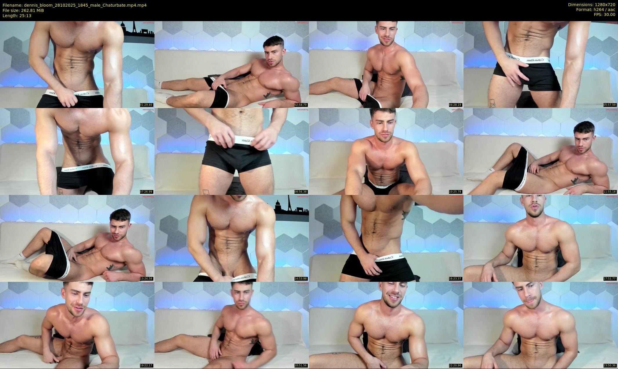 dennis_bloom — 26 minute Chaturbate male cam show recording, 720p, Oct 28, 2025