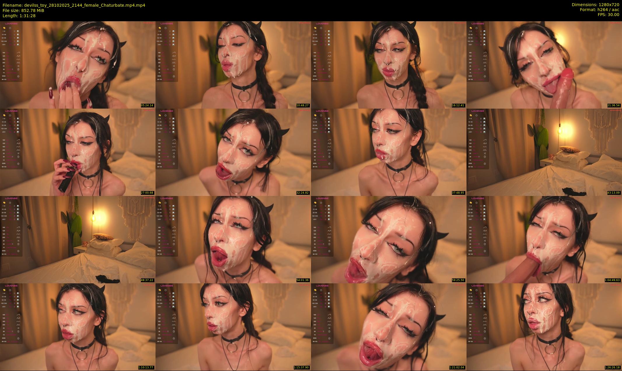 devilss_toy — 92 minute Chaturbate female cam show recording, 720p, Oct 28, 2025