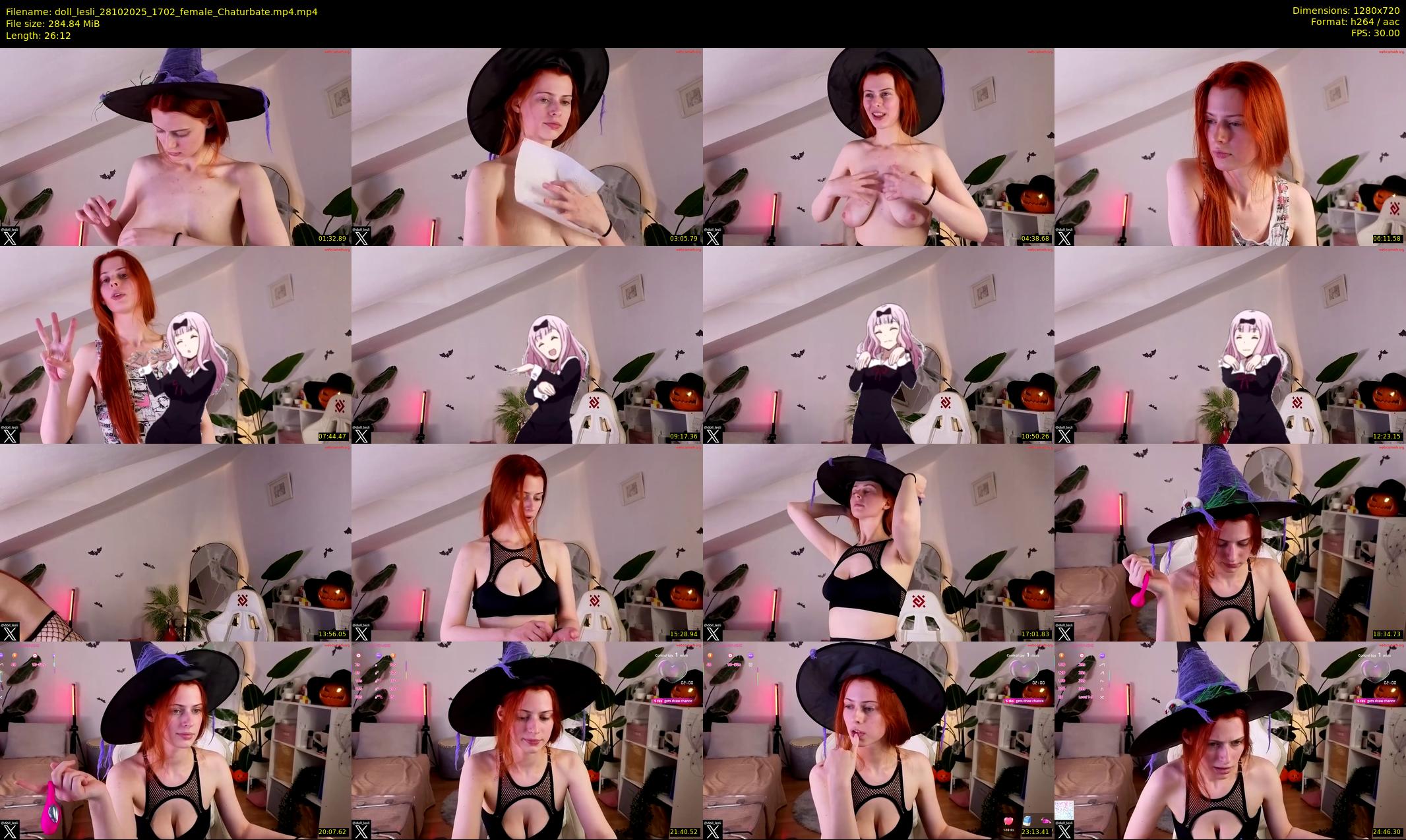 doll_lesli — 27 minute Chaturbate female cam show recording, 720p, Oct 28, 2025