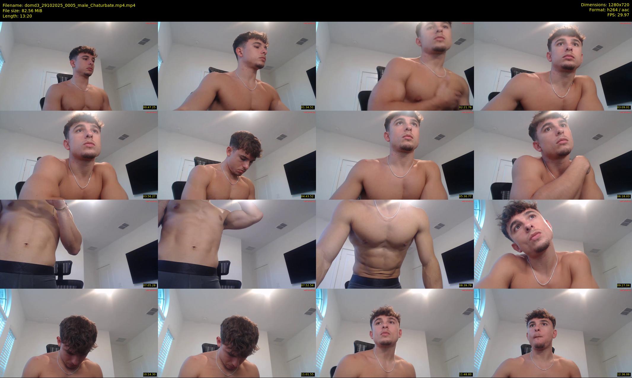 domd3 — 14 minute Chaturbate male cam show recording, 720p, Oct 29, 2025