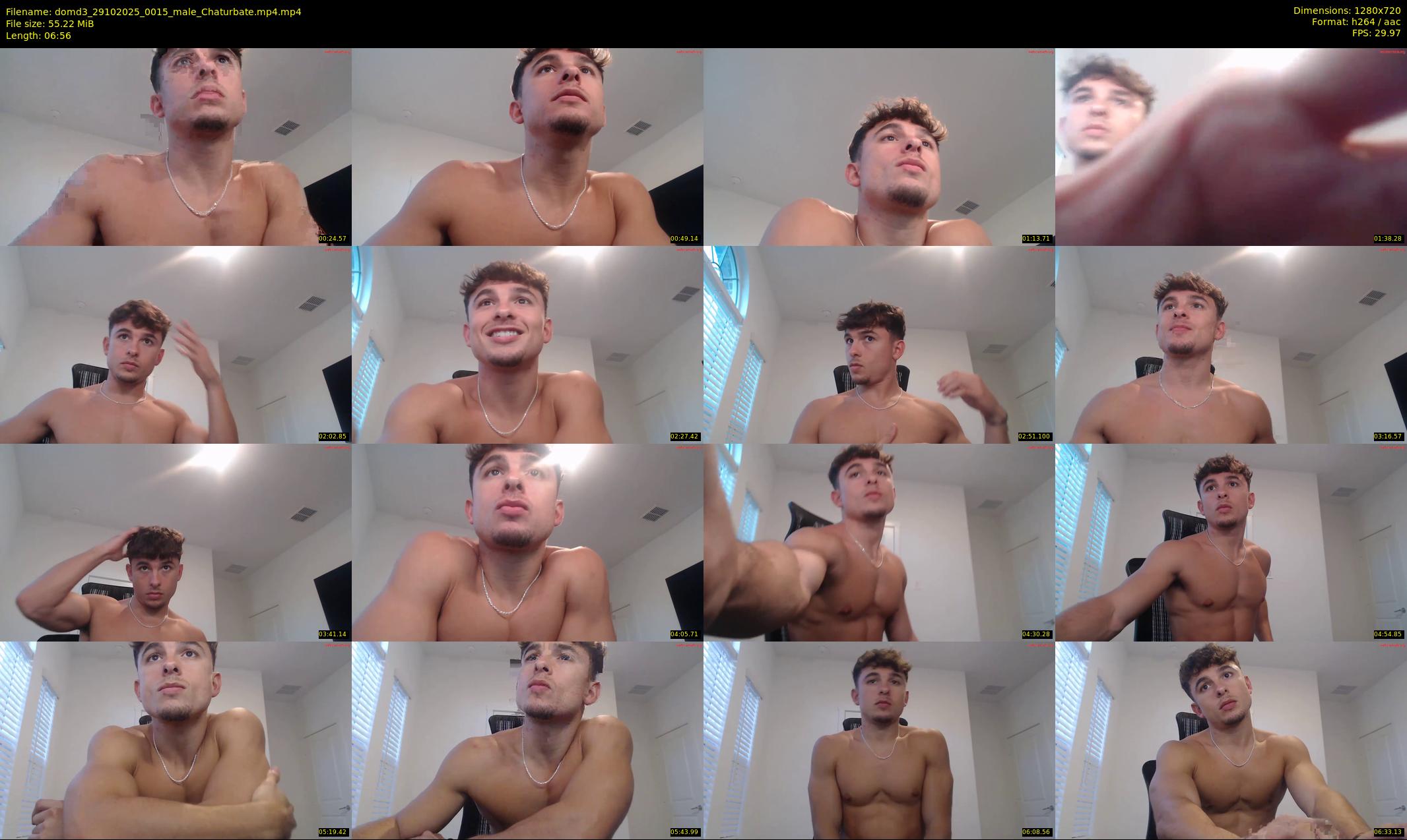domd3 — 7 minute Chaturbate male cam show recording, 720p, Oct 29, 2025