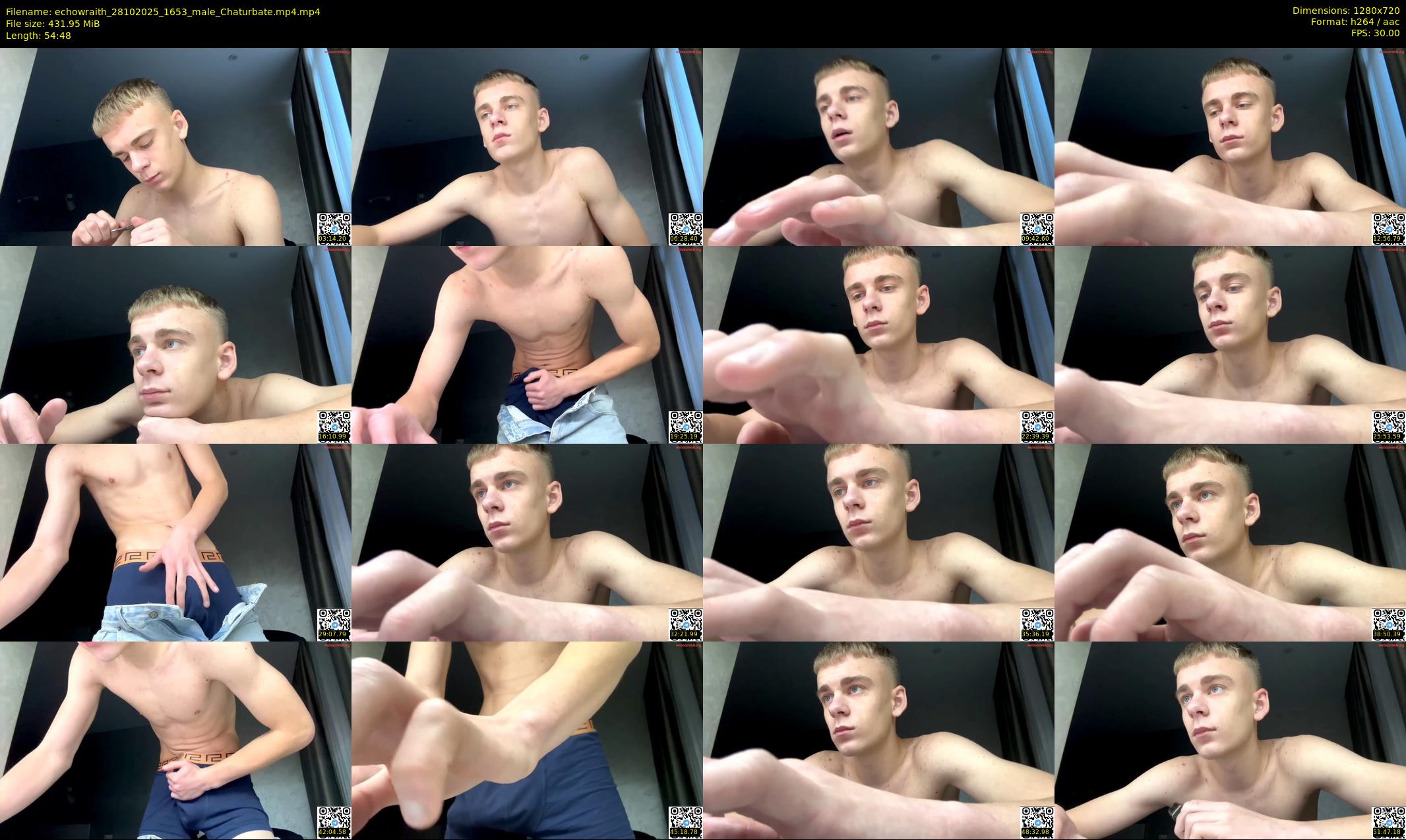echowraith — 55 minute Chaturbate male cam show recording, 720p, Oct 28, 2025
