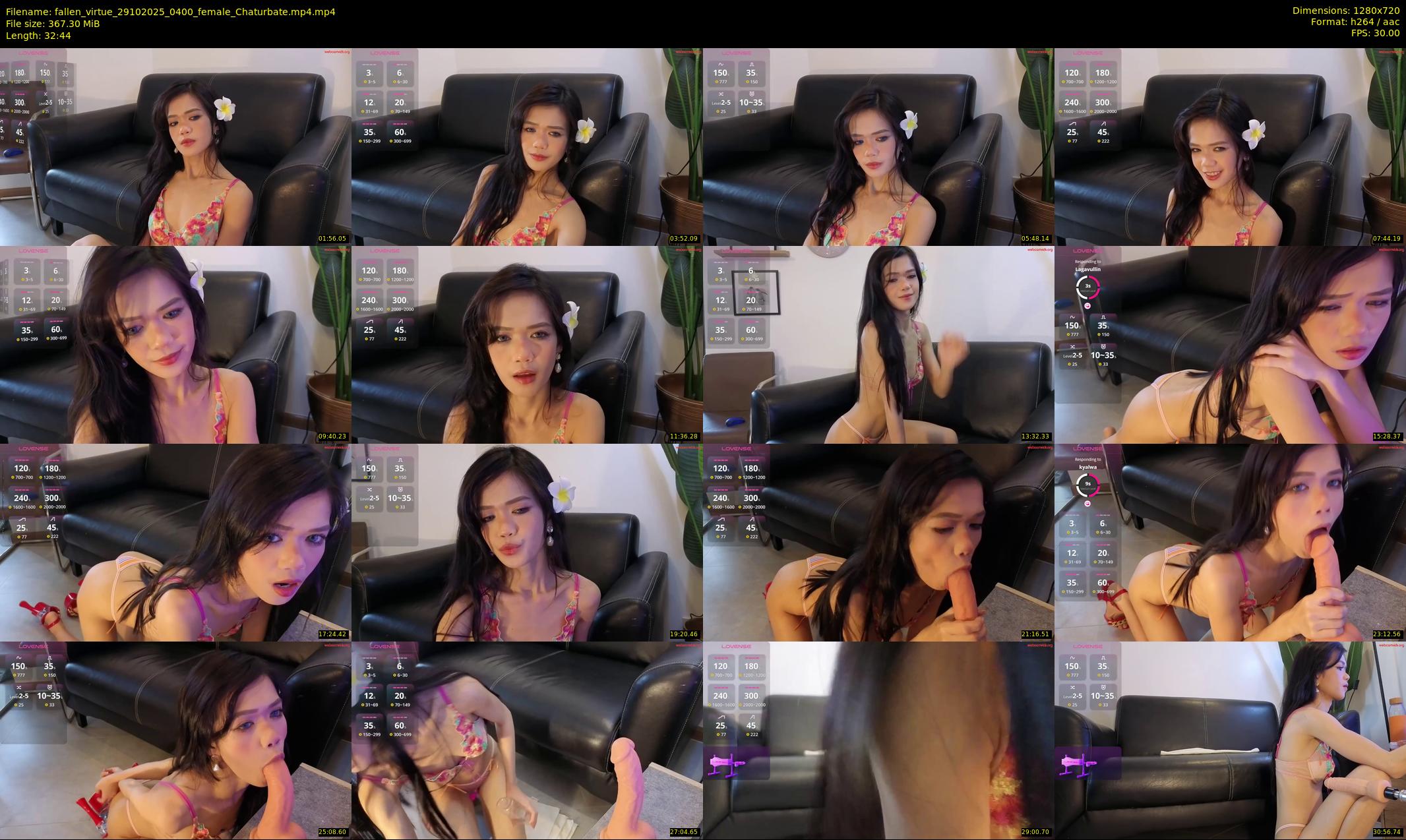 fallen_virtue — 33 minute Chaturbate female cam show recording, 720p, Oct 29, 2025