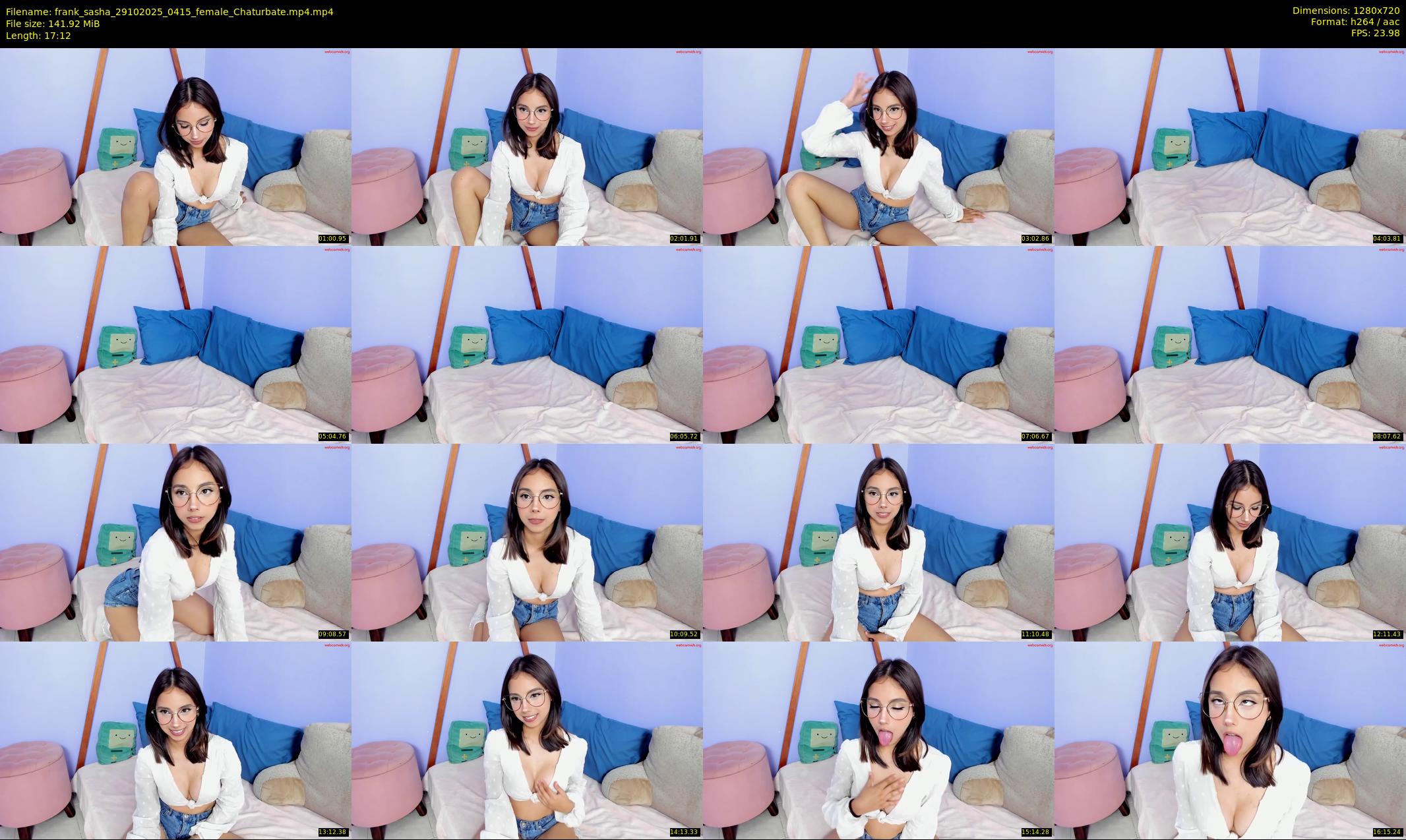 frank_sasha — 18 minute Chaturbate couple cam show recording, 720p, Oct 29, 2025