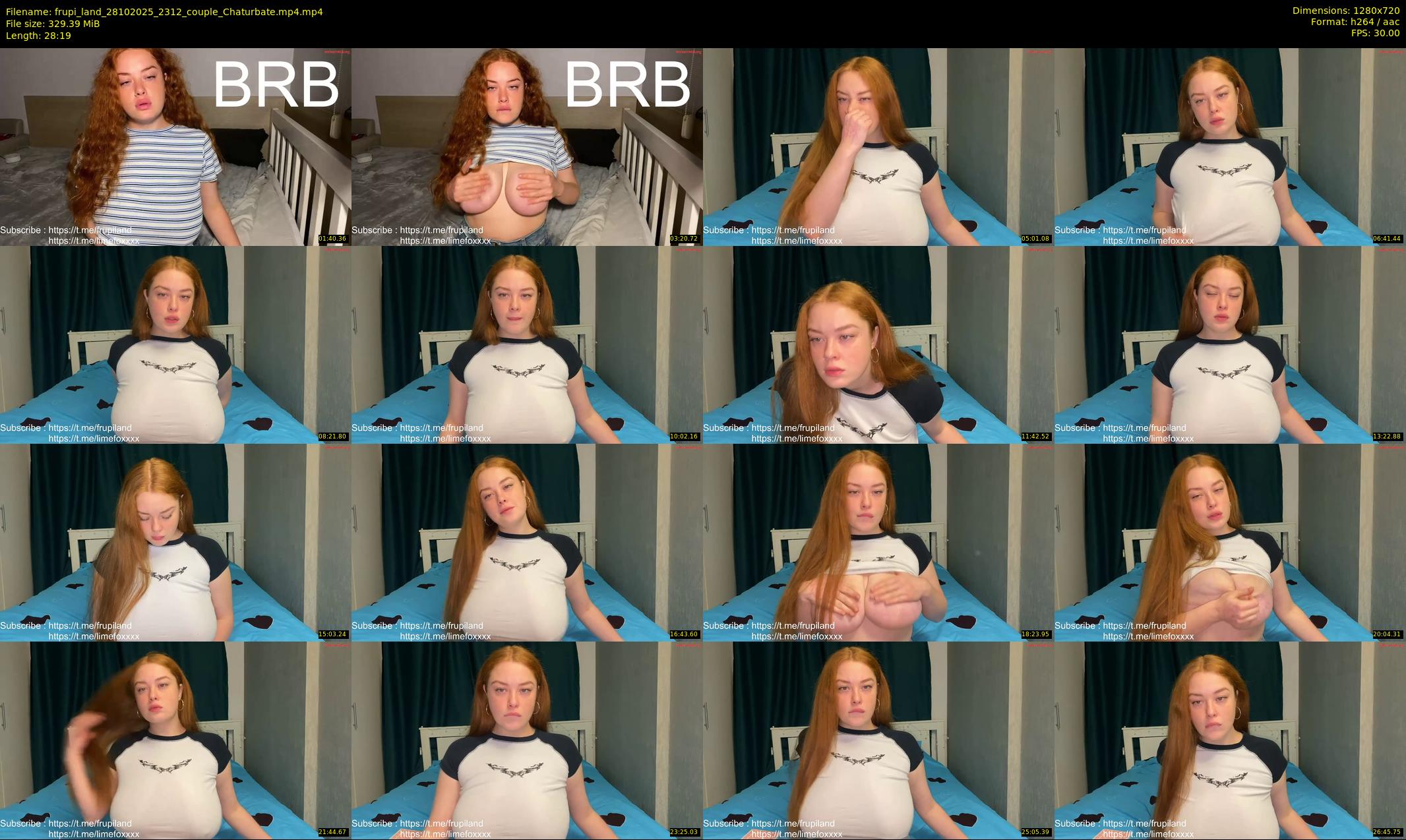 frupi_land — 29 minute Chaturbate couple cam show recording, 720p, Oct 28, 2025
