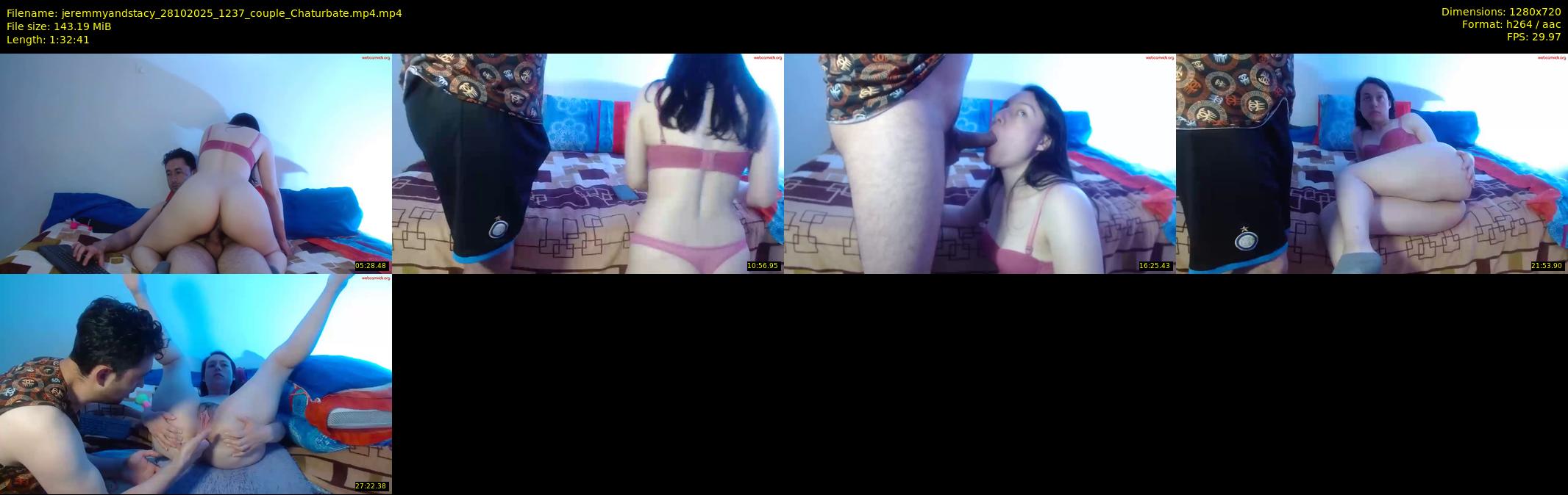 jeremmyandstacy — 93 minute Chaturbate couple cam show recording, 720p, Oct 28, 2025