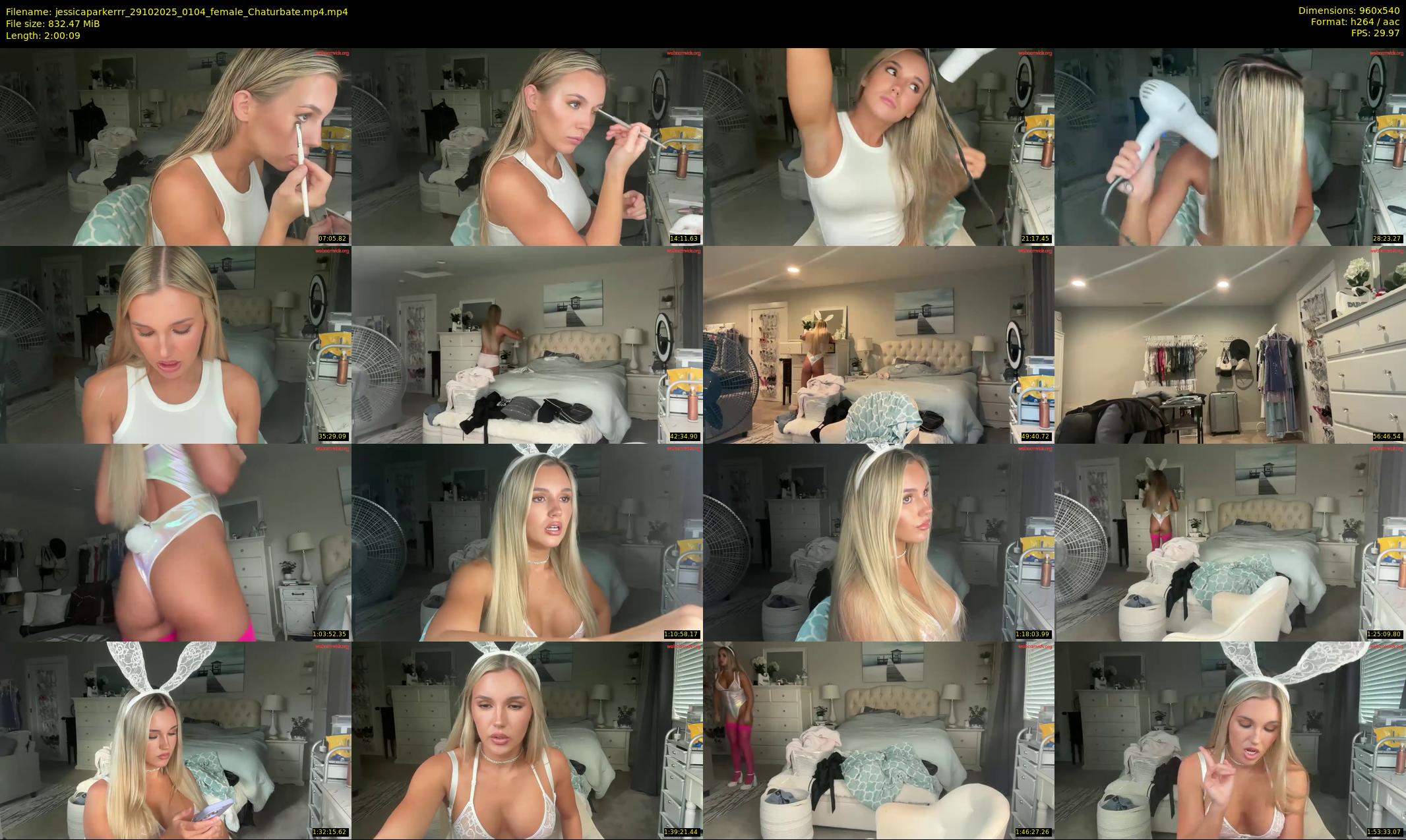 jessicaparkerrr — 121 minute Chaturbate female cam show recording, 480p, Oct 29, 2025