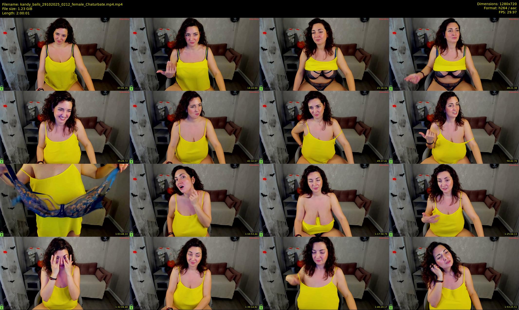 kandy_balls — 121 minute Chaturbate female cam show recording, 720p, Oct 29, 2025