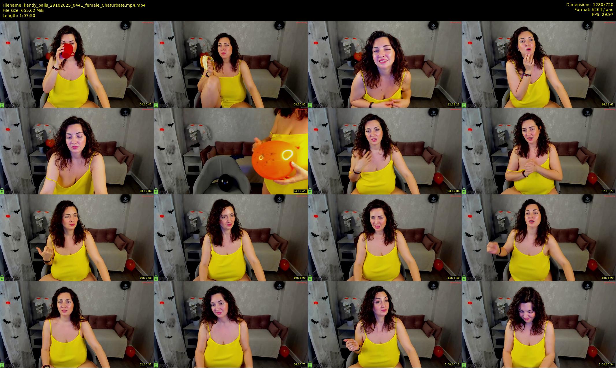 kandy_balls — 68 minute Chaturbate female cam show recording, 720p, Oct 29, 2025