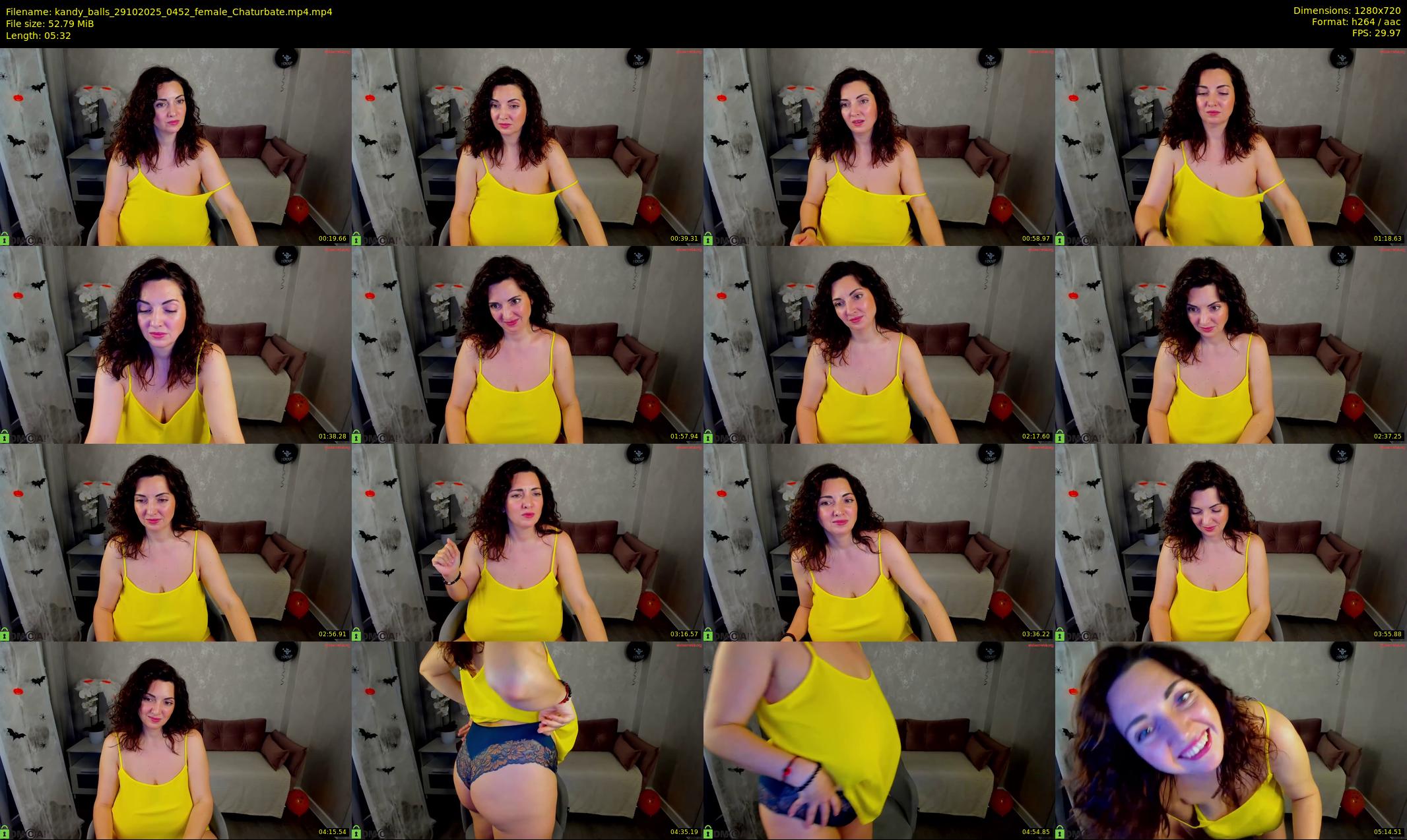kandy_balls — 6 minute Chaturbate female cam show recording, 720p, Oct 29, 2025