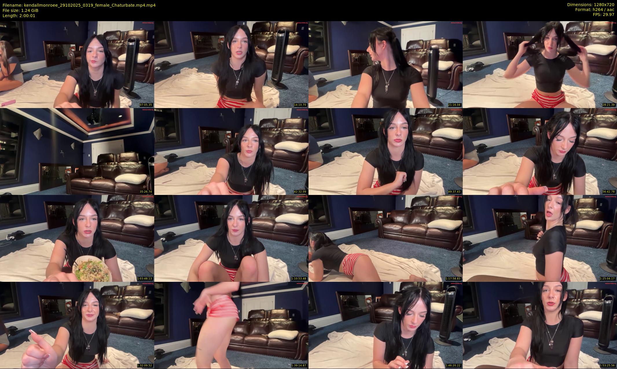 kendallmonroee — 121 minute Chaturbate female cam show recording, 720p, Oct 29, 2025
