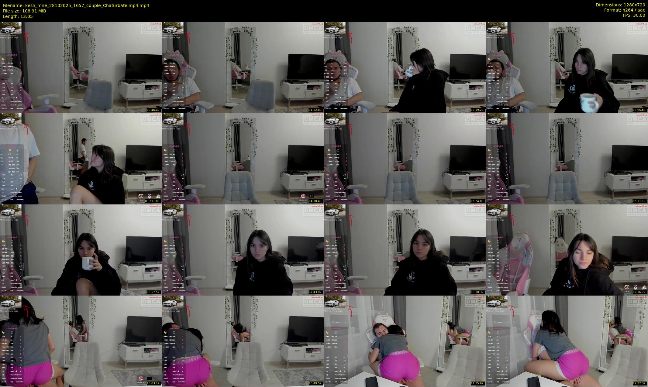 kesh_mne — 14 minute Chaturbate female cam show recording, 720p, Oct 28, 2025
