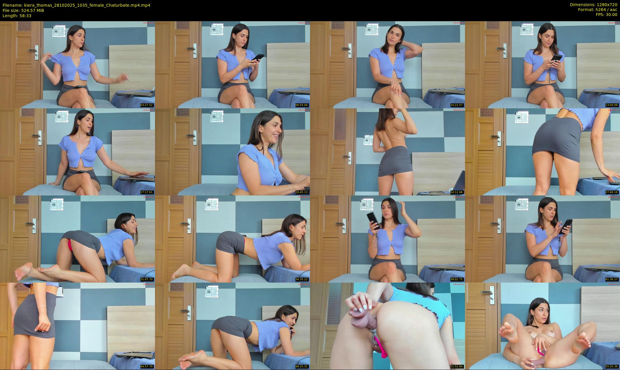 kiera_thomas — 59 minute Chaturbate couple cam show recording, 720p, Oct 28, 2025