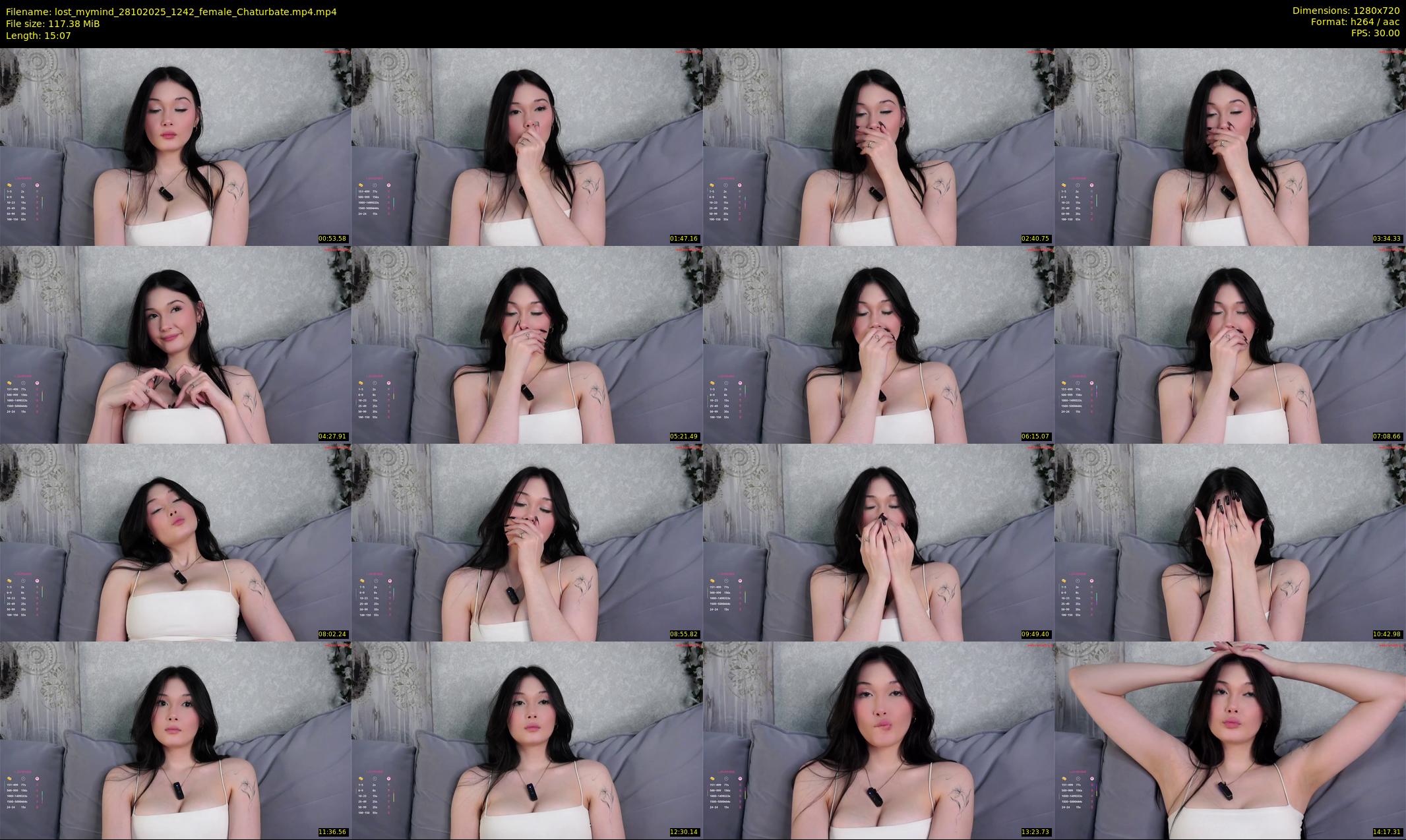 lost_mymind — 16 minute Chaturbate female cam show recording, 720p, Oct 28, 2025