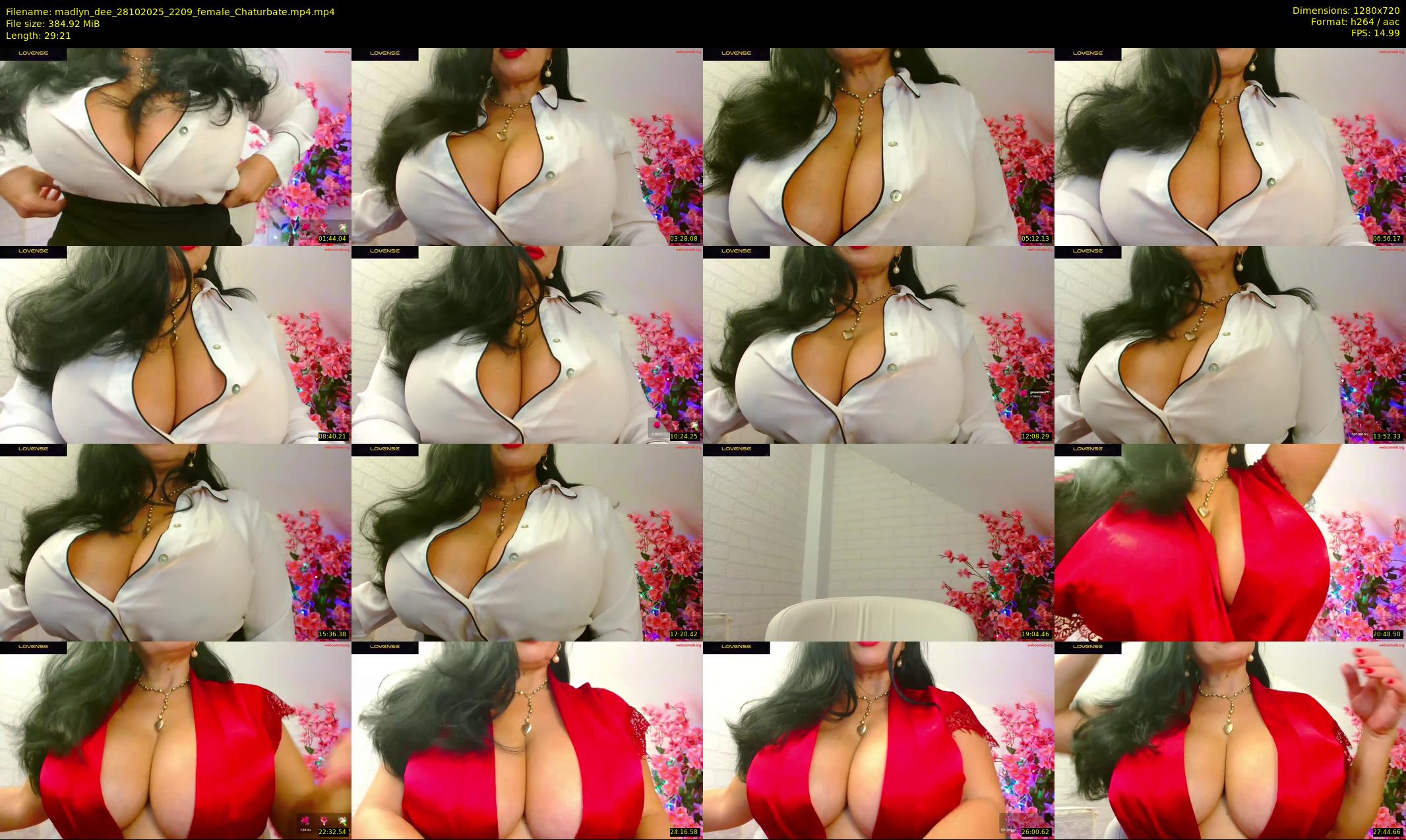 madlyn_dee — 30 minute Chaturbate female cam show recording, 720p, Oct 28, 2025