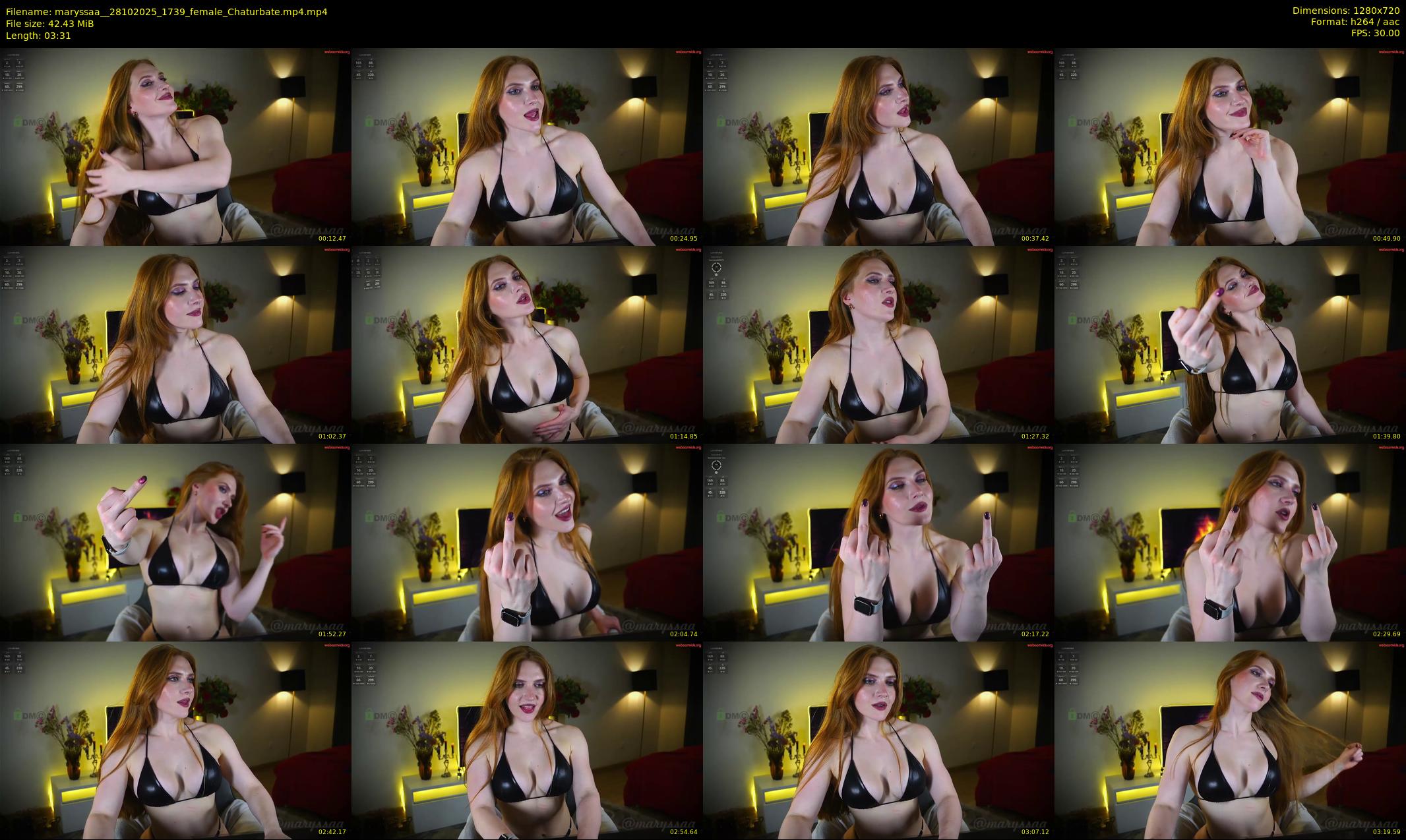 maryssaa_ — 4 minute Chaturbate female cam show recording, 720p, Oct 28, 2025