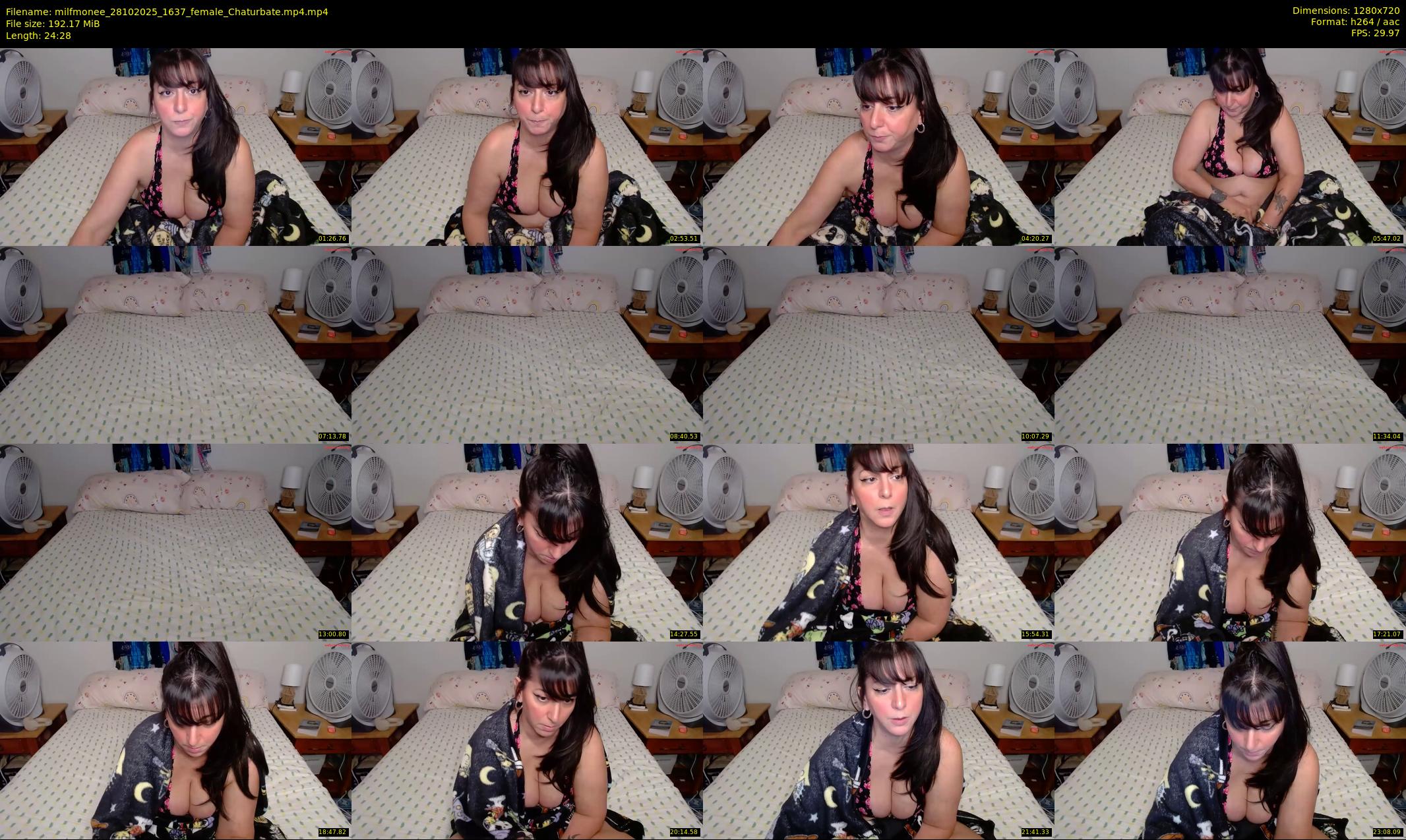 milfmonee — 25 minute Chaturbate female cam show recording, 720p, Oct 28, 2025