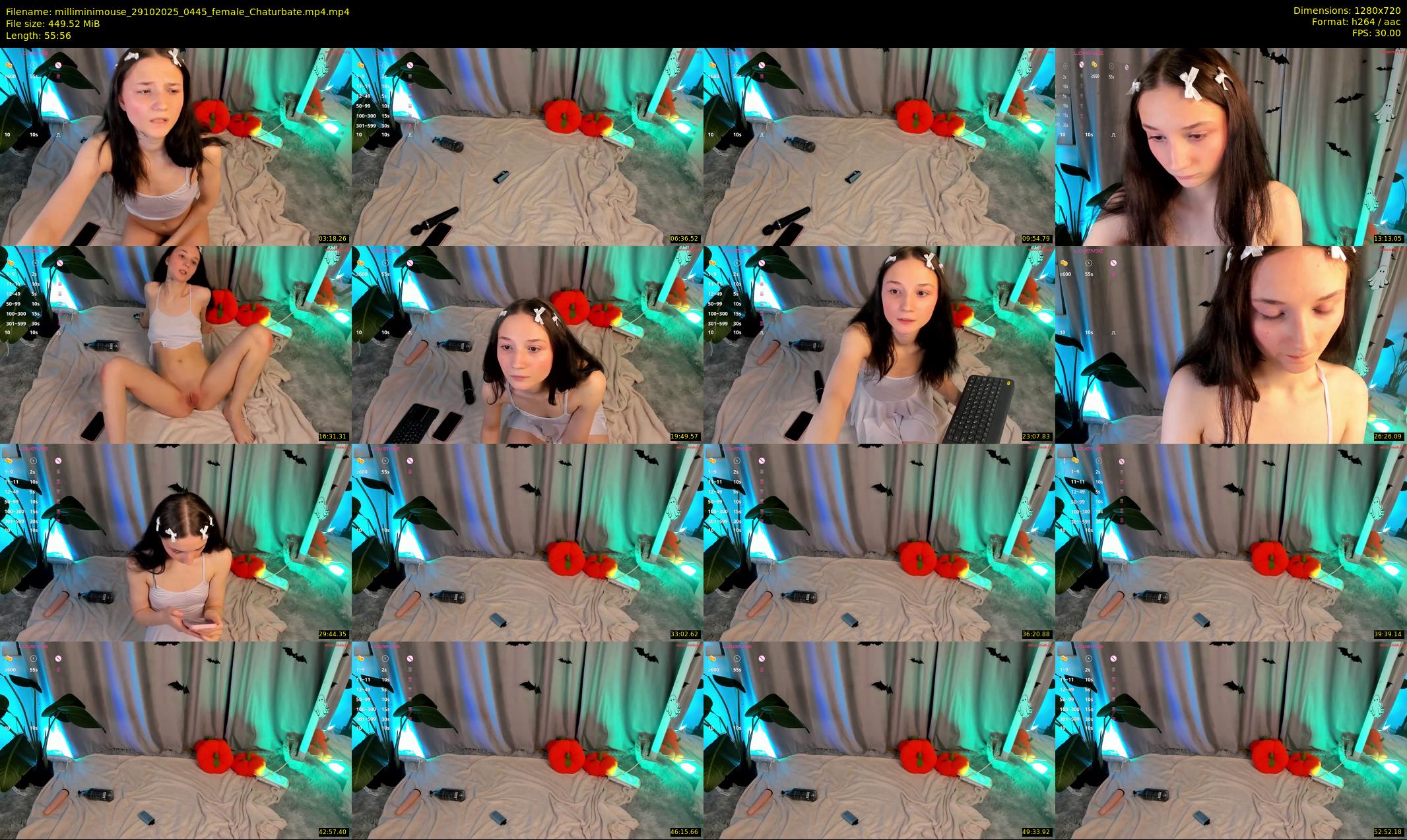 milliminimouse — 56 minute Chaturbate female cam show recording, 720p, Oct 29, 2025