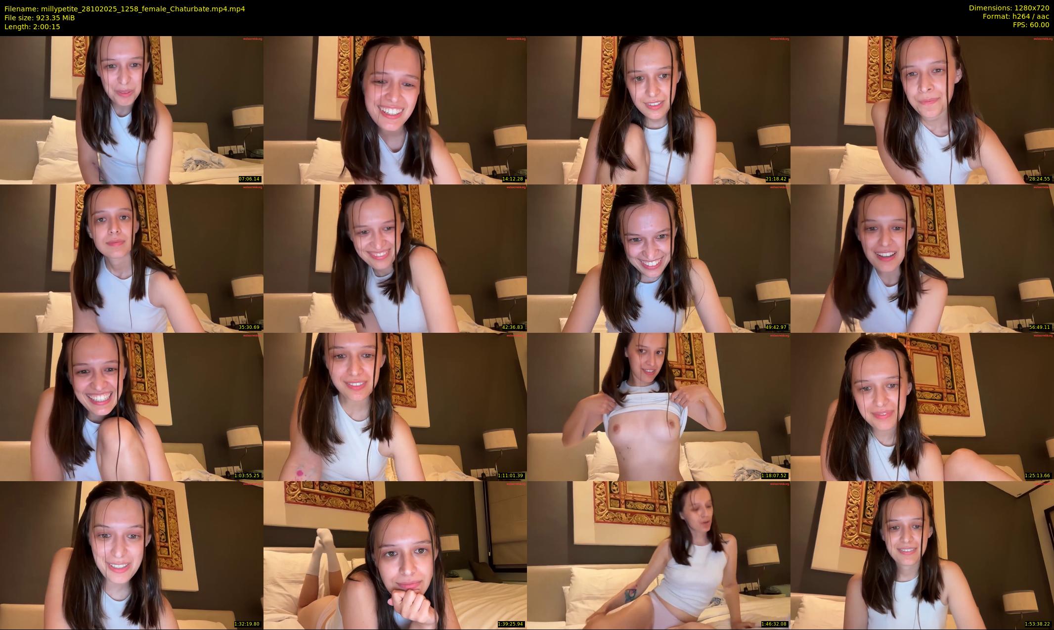 millypetite — 121 minute Chaturbate female cam show recording, 720p, Oct 28, 2025