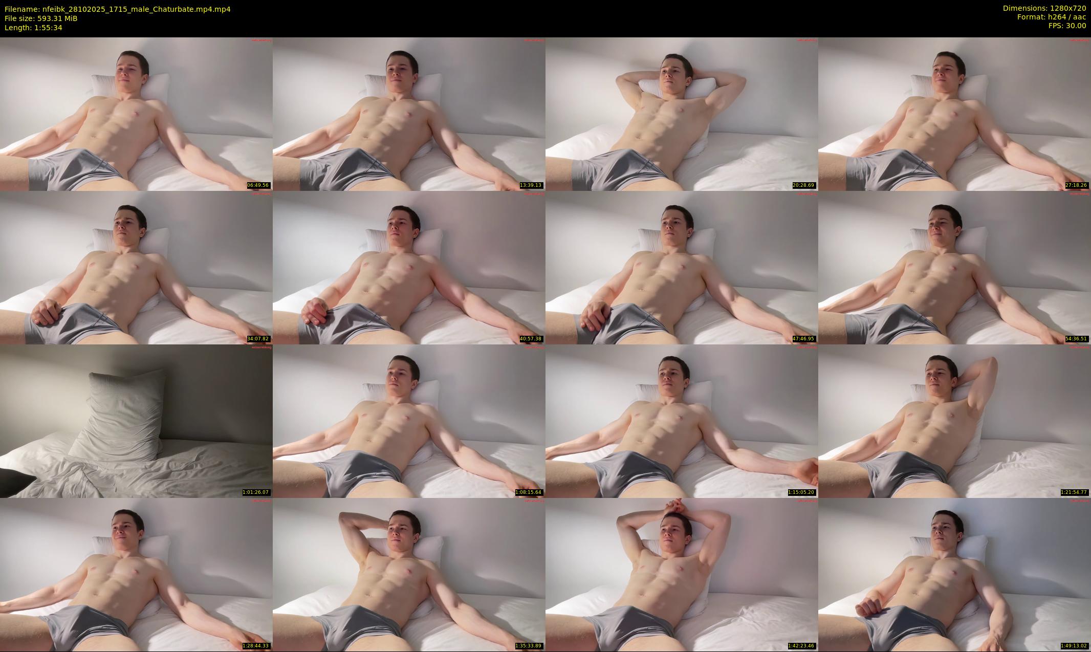 nfeibk — 116 minute Chaturbate male cam show recording, 720p, Oct 28, 2025