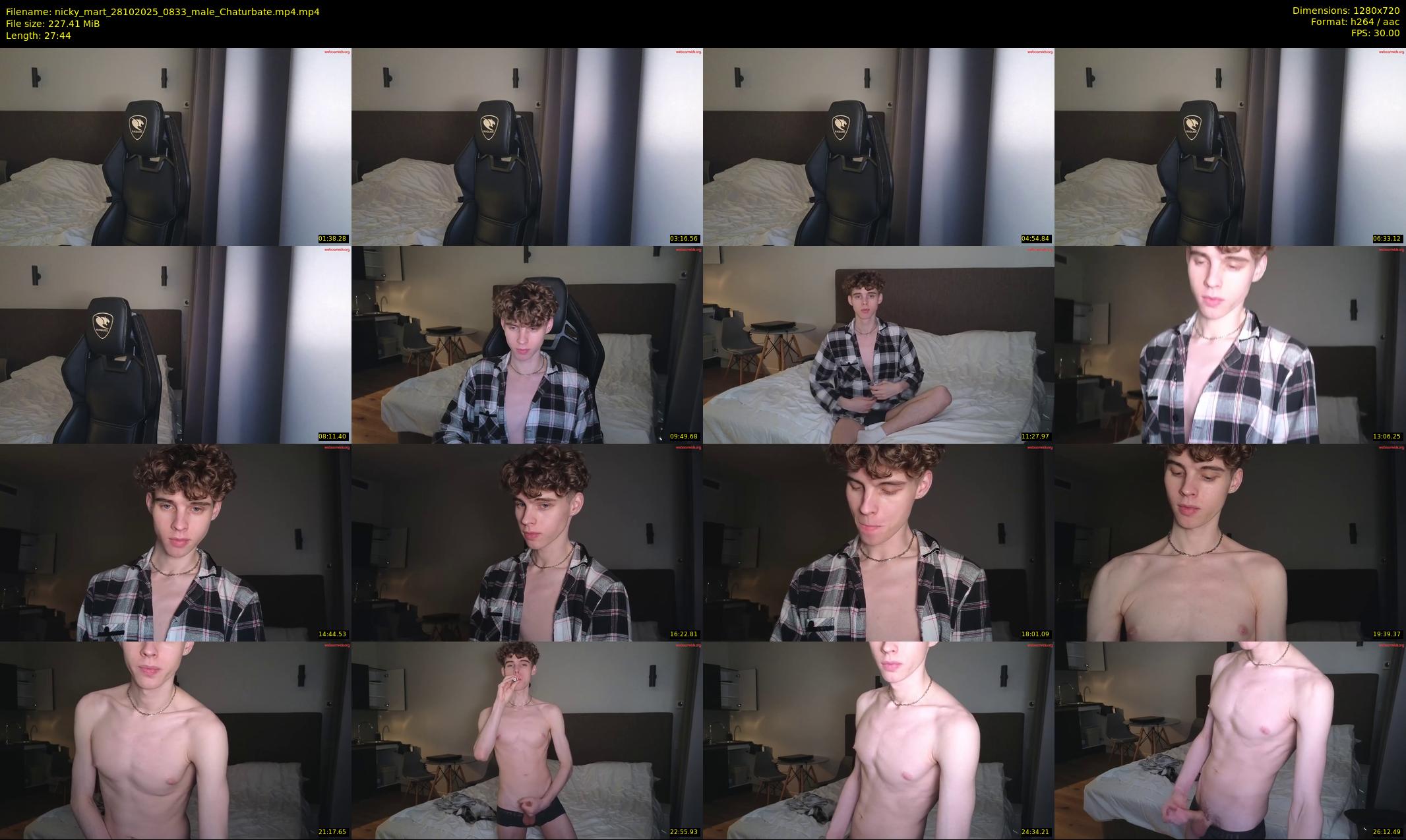 nicky_mart — 28 minute Chaturbate male cam show recording, 720p, Oct 28, 2025