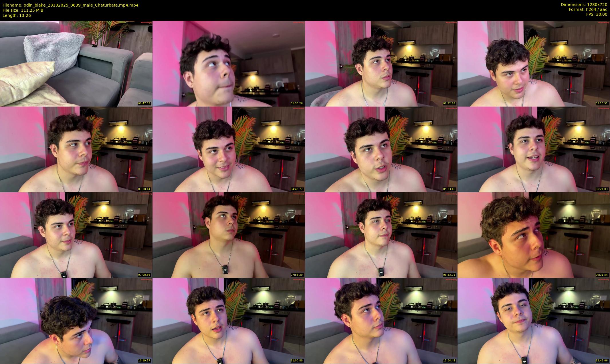 odin_blake — 14 minute Chaturbate male cam show recording, 720p, Oct 28, 2025