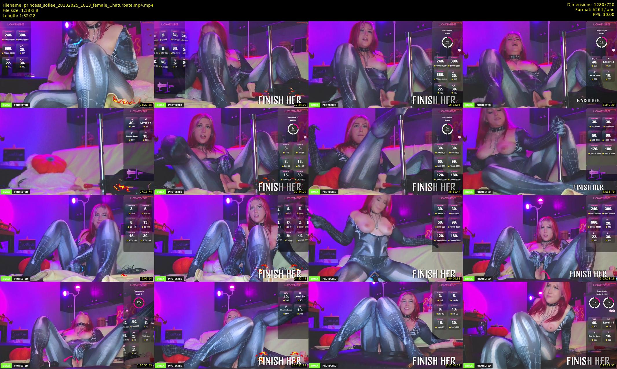 princess_sofiee — 93 minute Chaturbate female cam show recording, 720p, Oct 28, 2025