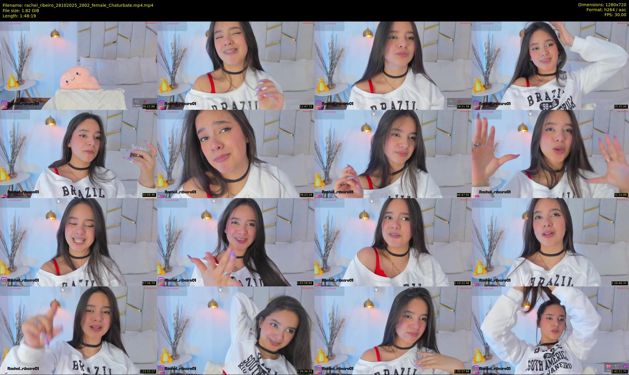 rachel_ribeiro — 109 minute Chaturbate female cam show recording, 720p, Oct 28, 2025