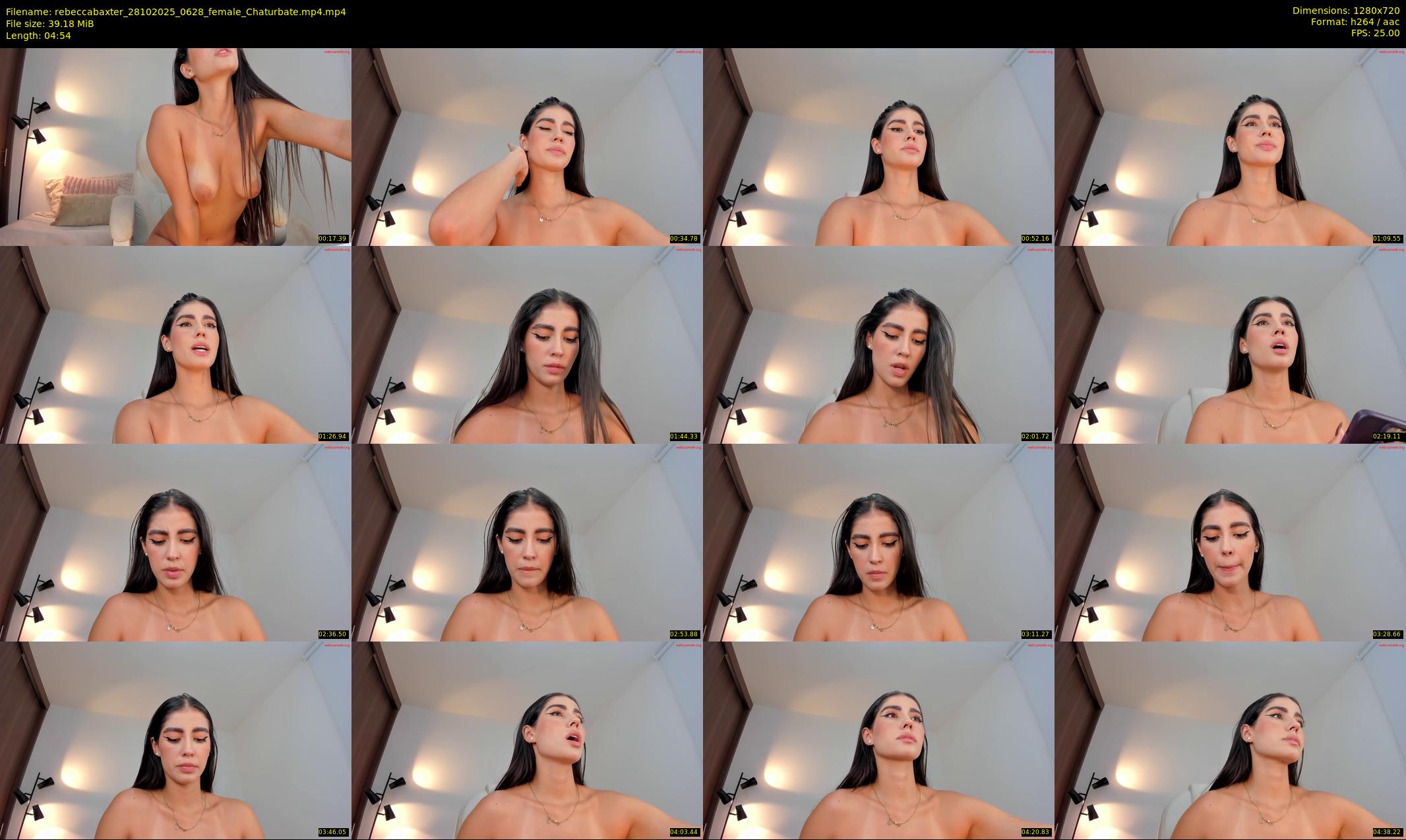 rebeccabaxter — 5 minute Chaturbate female cam show recording, 720p, Oct 28, 2025