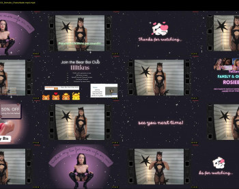 rosiebones — 14 minute Chaturbate female cam show recording, 720p, Oct 29, 2025