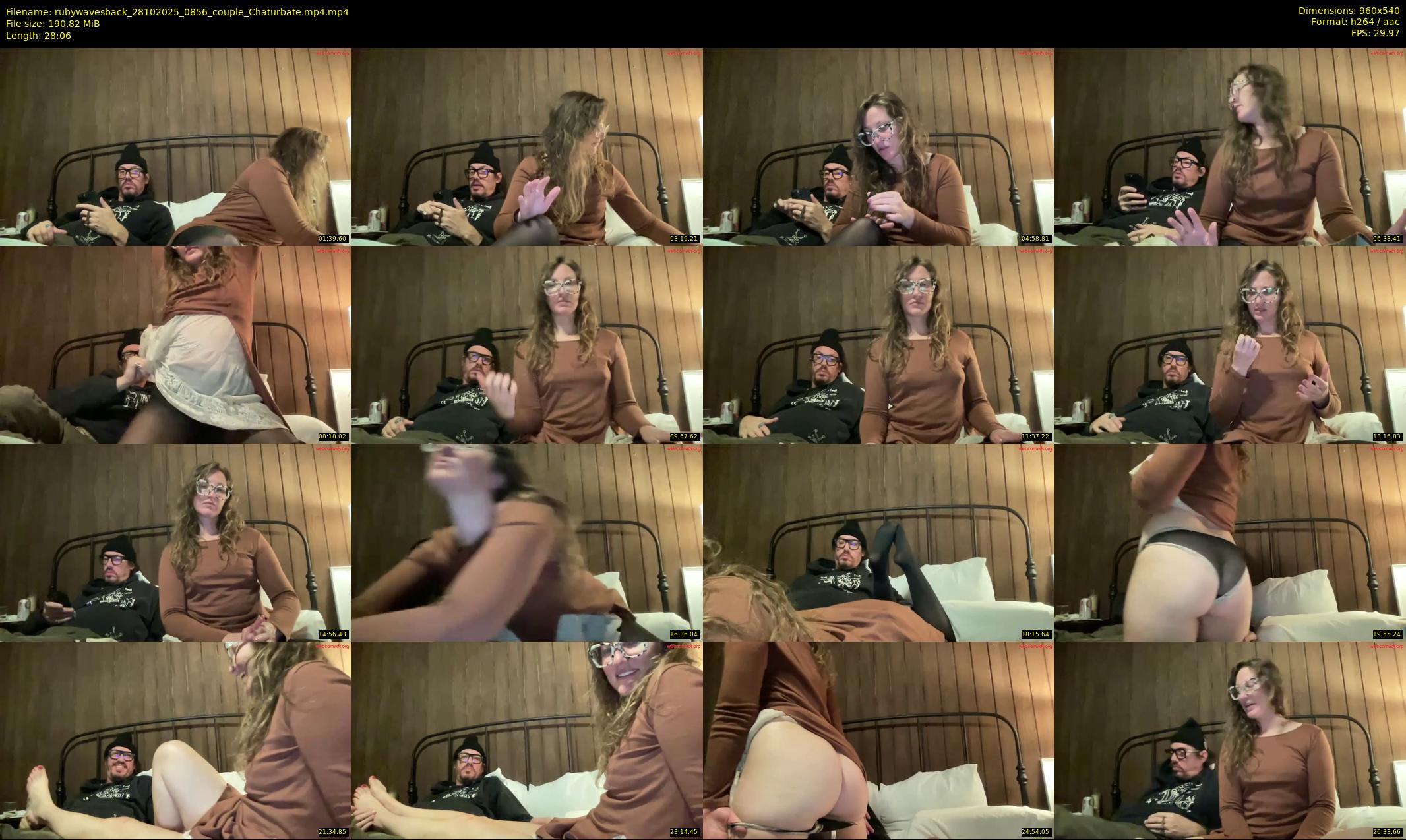 rubywavesback — 29 minute Chaturbate couple cam show recording, 480p, Oct 28, 2025