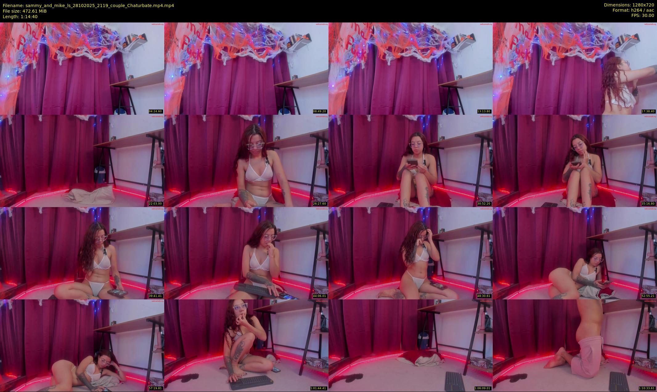 sammy_and_mike_ls — 75 minute Chaturbate couple cam show recording, 720p, Oct 28, 2025