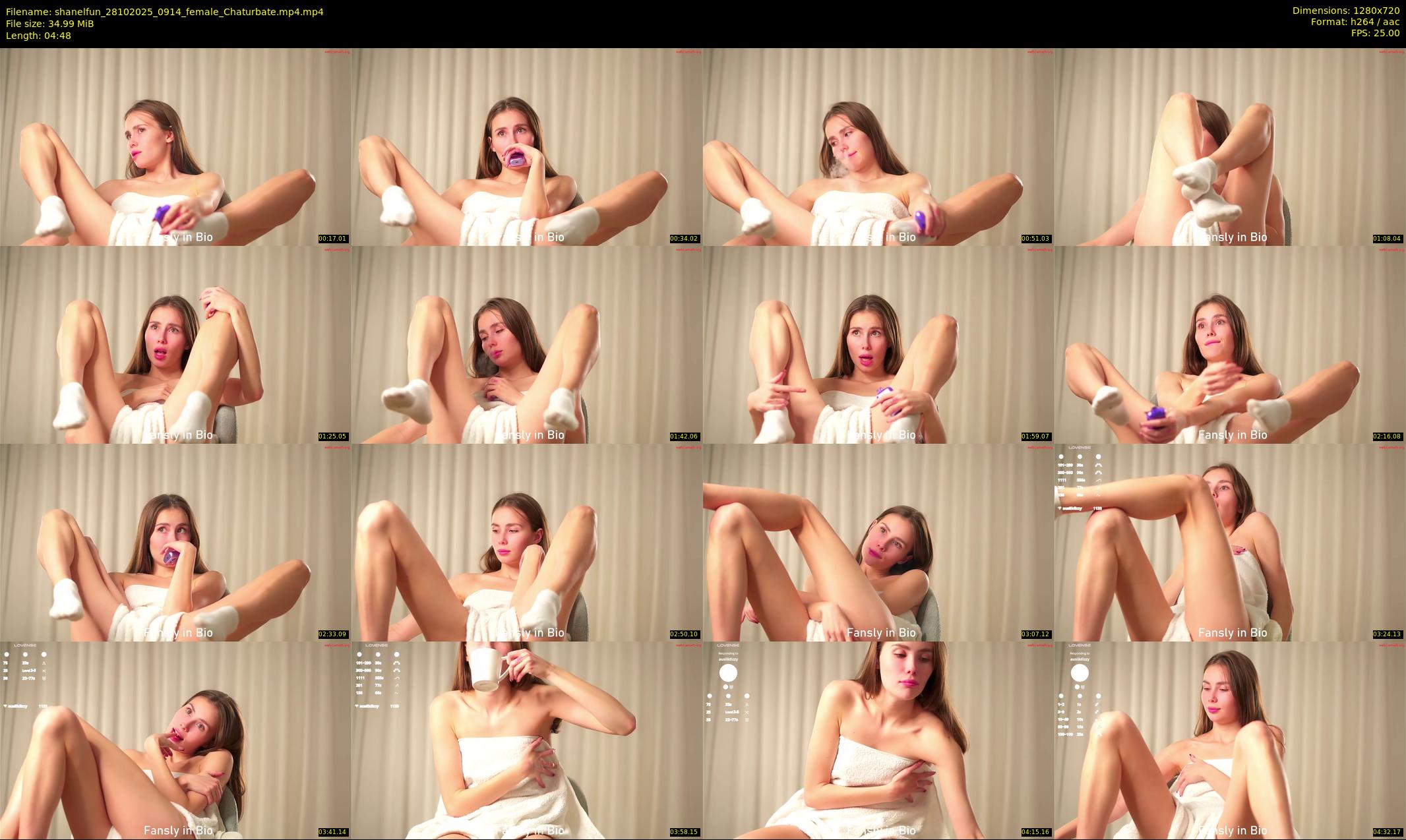 shanelfun — 5 minute Chaturbate female cam show recording, 720p, Oct 28, 2025